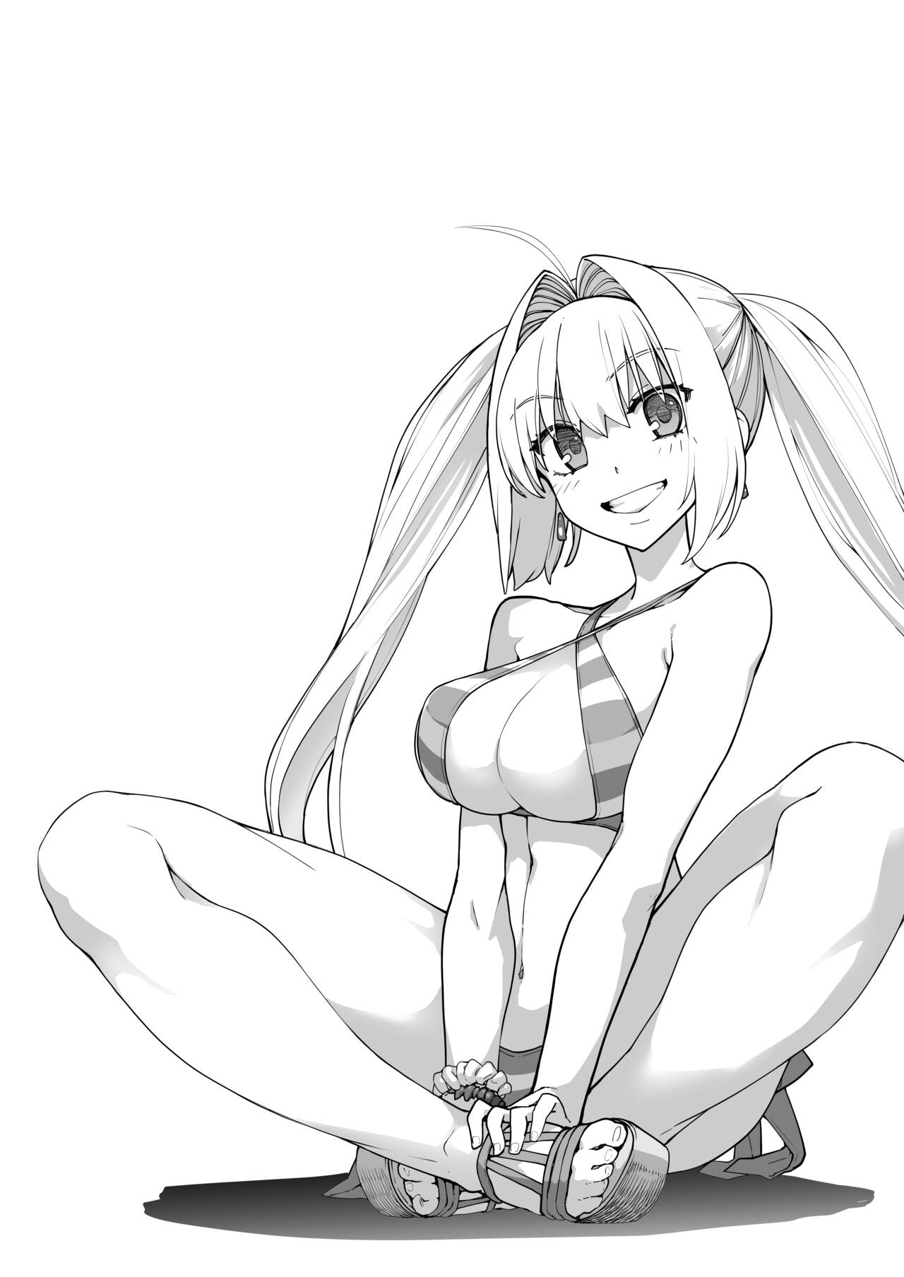 [IRON GRIMOIRE (SAKULA)] Iwai! Mizugi Nero-sama Kantotsu Hon!! (Fate/Grand Order)  [Digital] изображение № 7