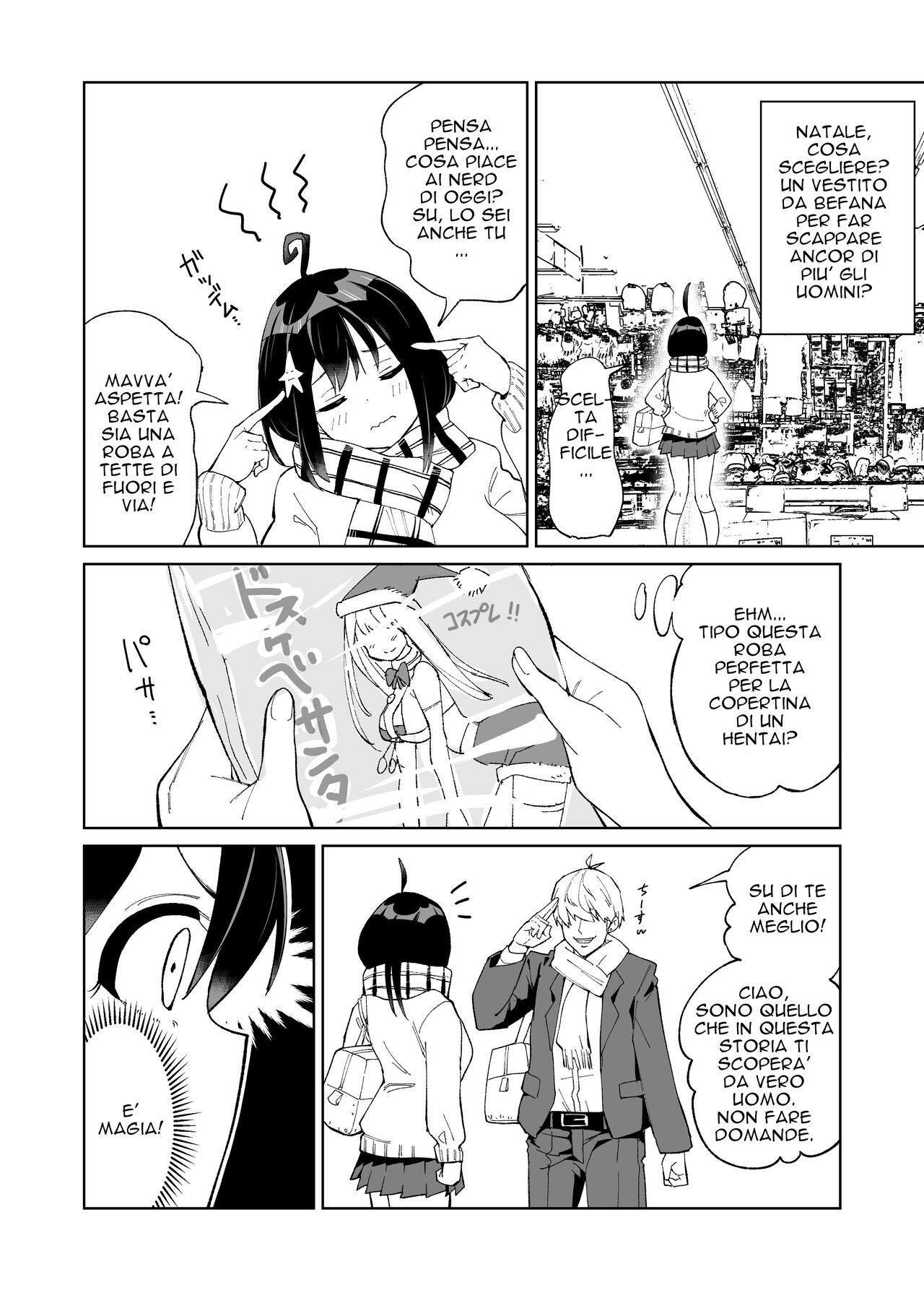 [Chanbara Kishidan] Osananajimi Kanojo kara no X’mas Present wa Netorare deshita [Italian] 图片编号 9