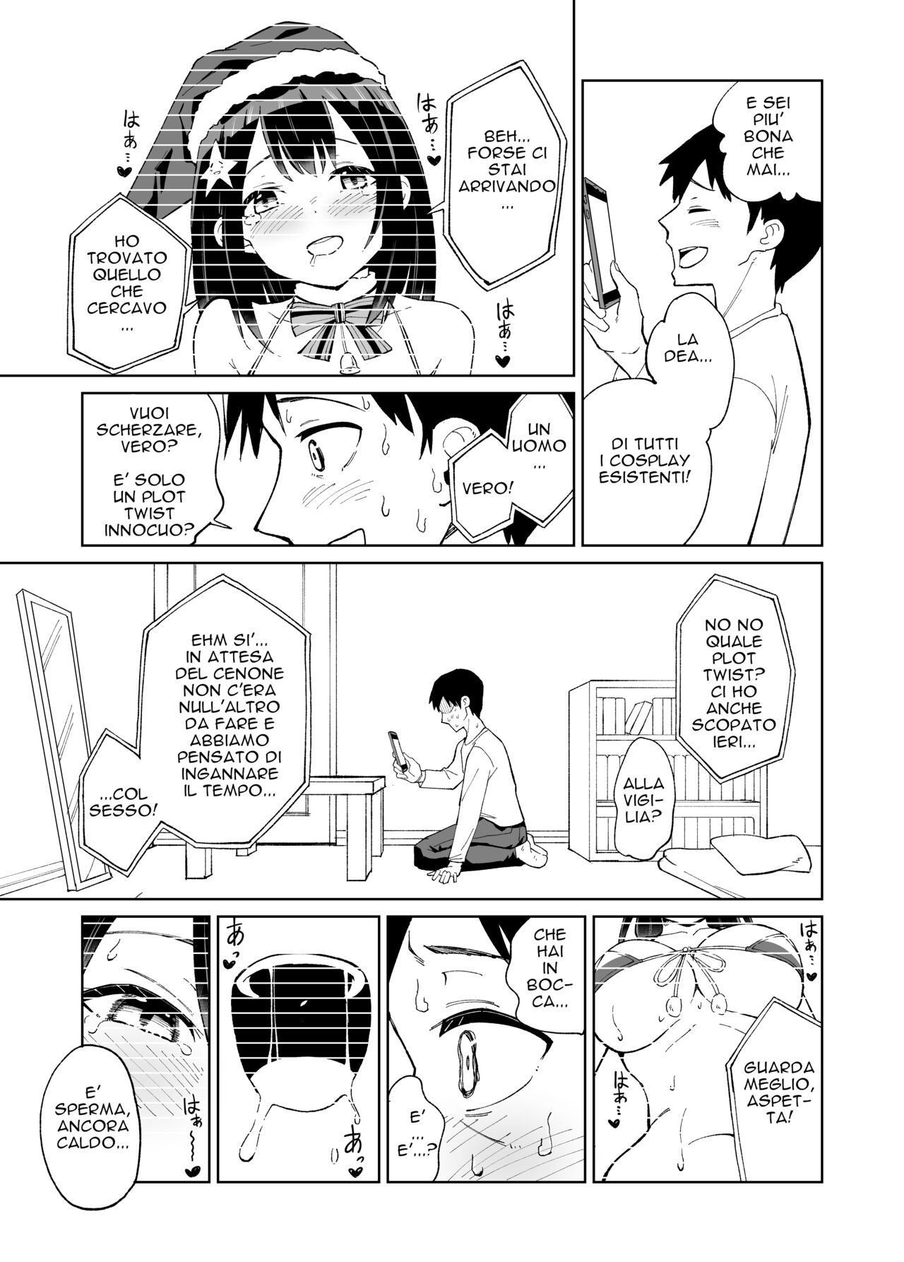 [Chanbara Kishidan] Osananajimi Kanojo kara no X’mas Present wa Netorare deshita [Italian] 图片编号 24