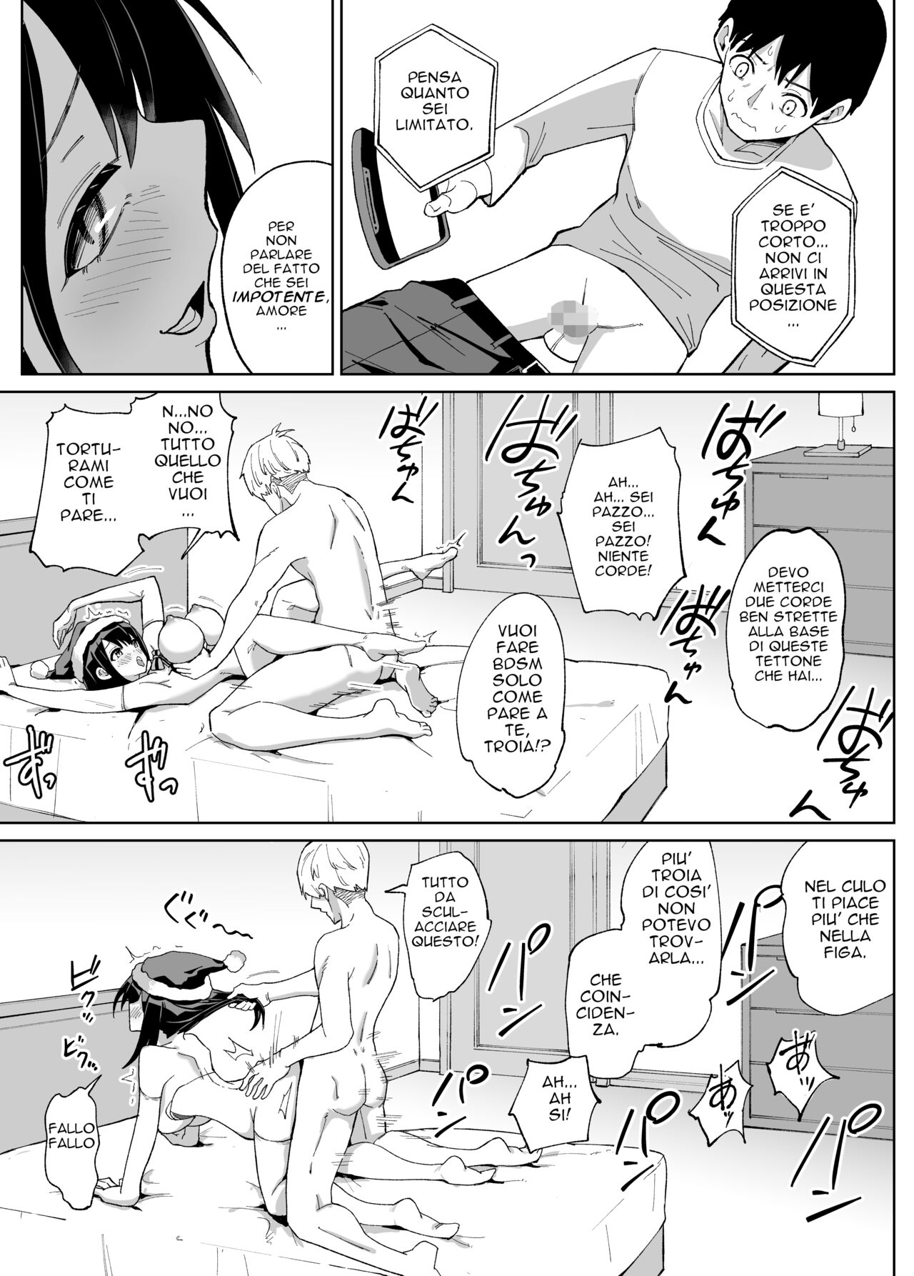 [Chanbara Kishidan] Osananajimi Kanojo kara no X’mas Present wa Netorare deshita [Italian] 图片编号 28