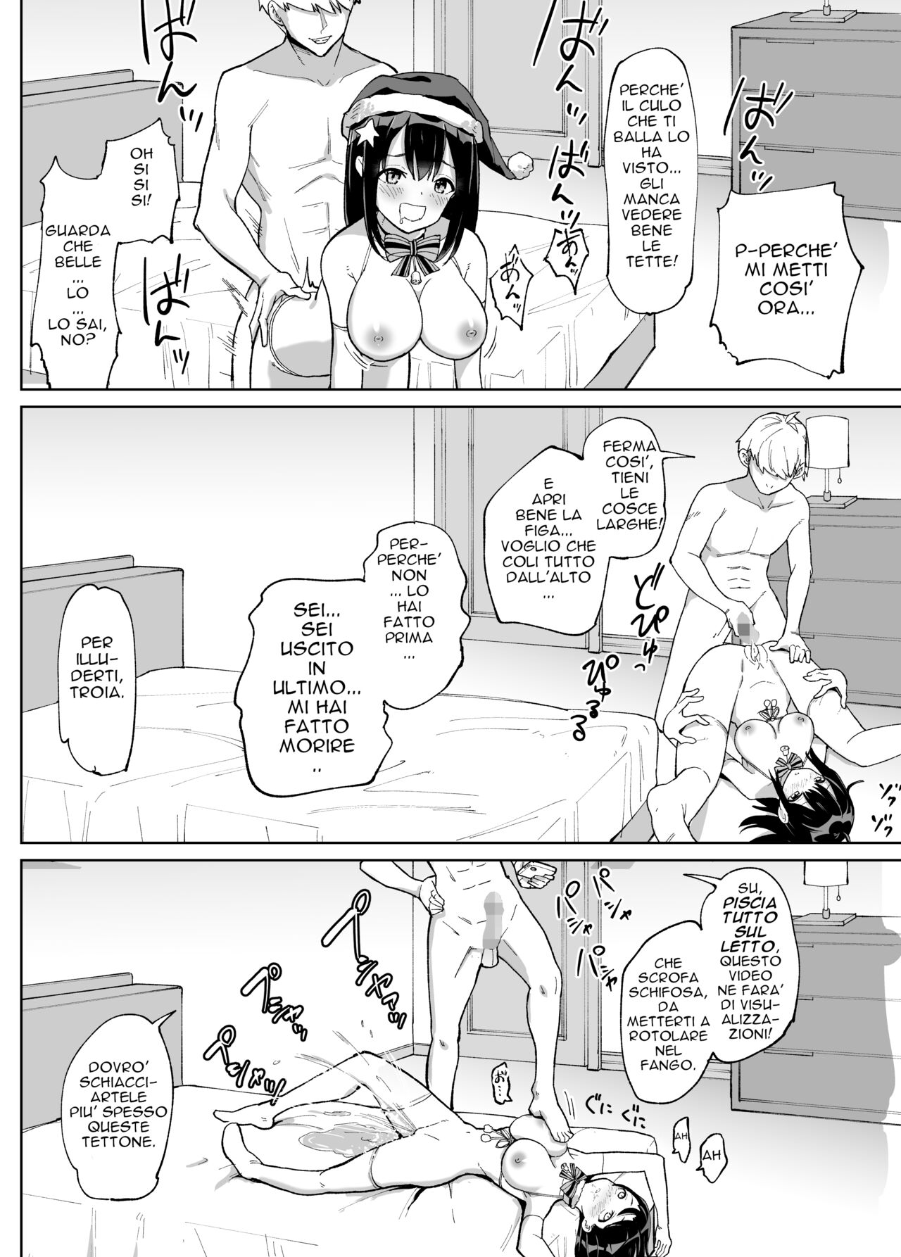 [Chanbara Kishidan] Osananajimi Kanojo kara no X’mas Present wa Netorare deshita [Italian] 图片编号 29