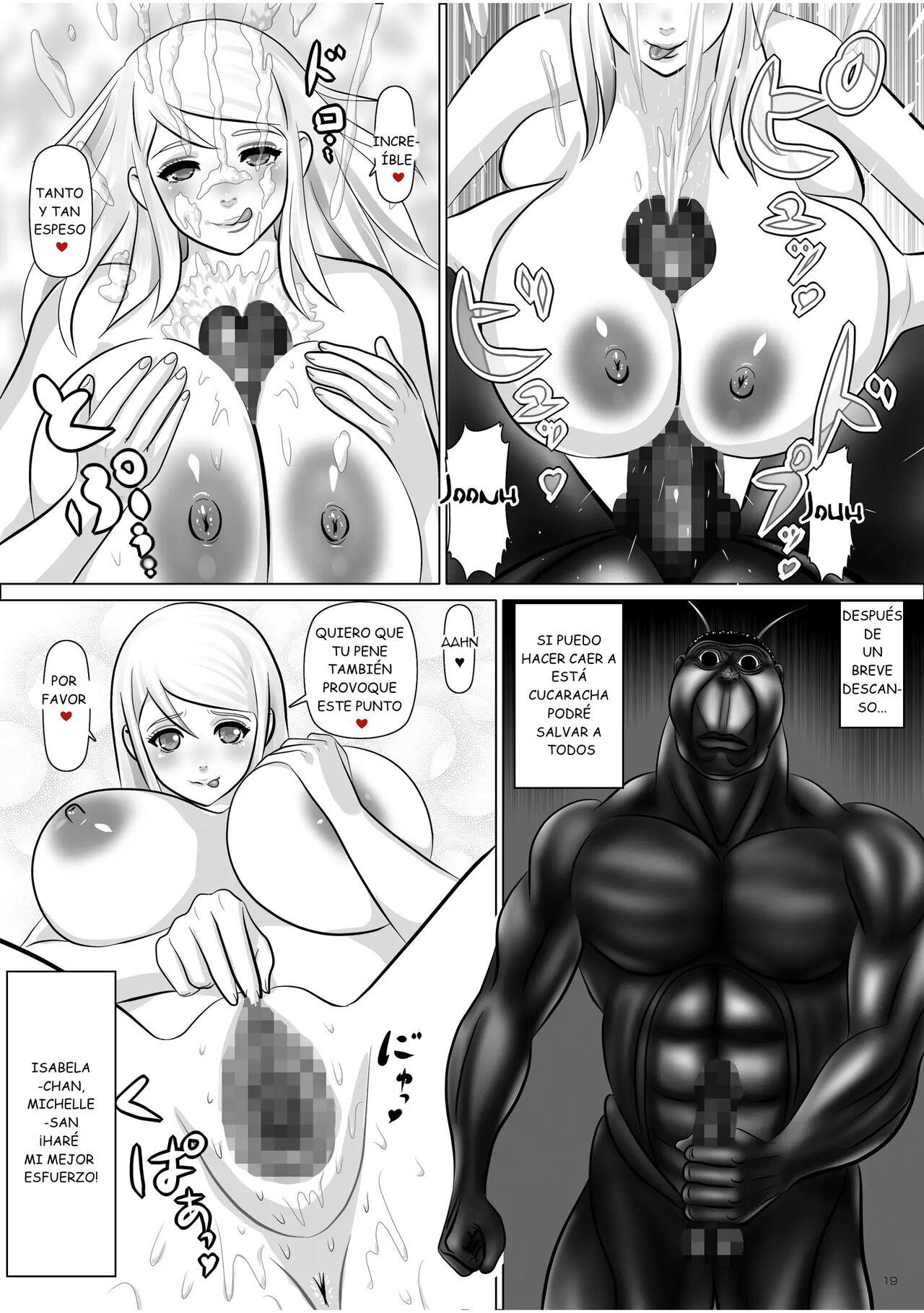 Eva to Isabella to Michelle to Kasei Gokiburi Kindan no Jouji Bildnummer 19