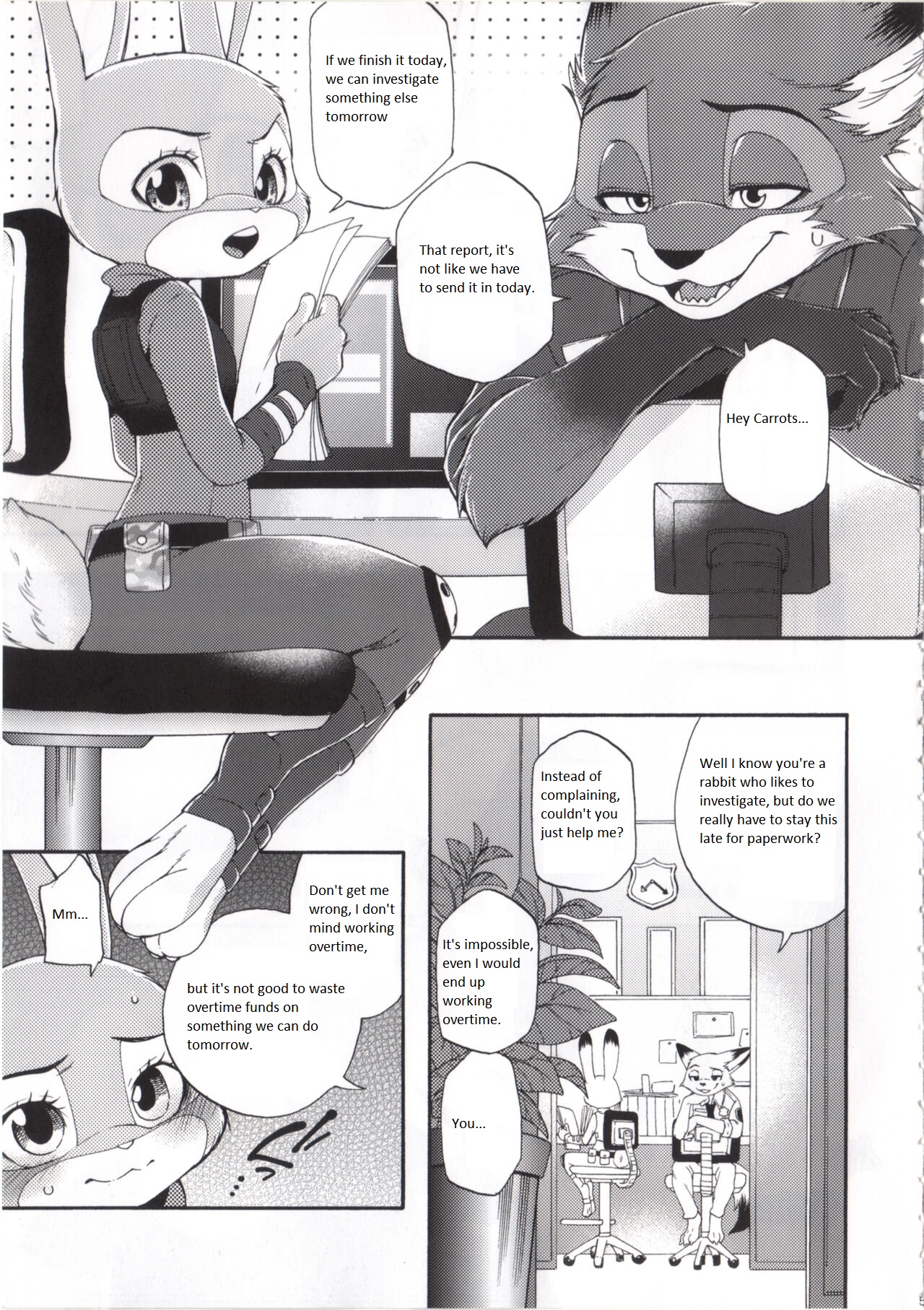 (C95) [Dogear (Inumimi Moeta)] Make Love (Zootopia) [English] numero di immagine  5