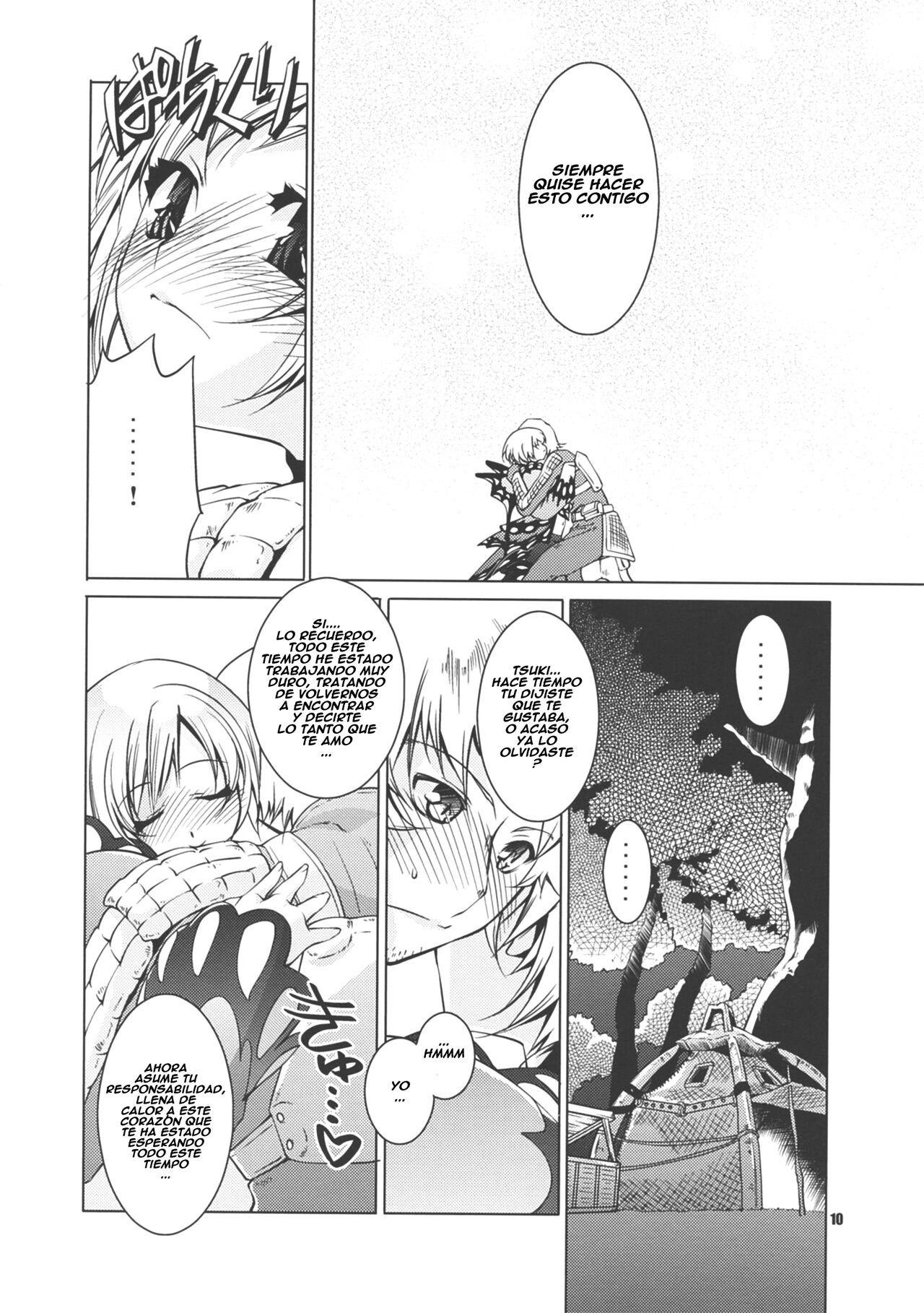 (C73) [Fujiya Honten (Thomas)] Frontier Butterfly (Monster Hunter) [Spanish] image number 10