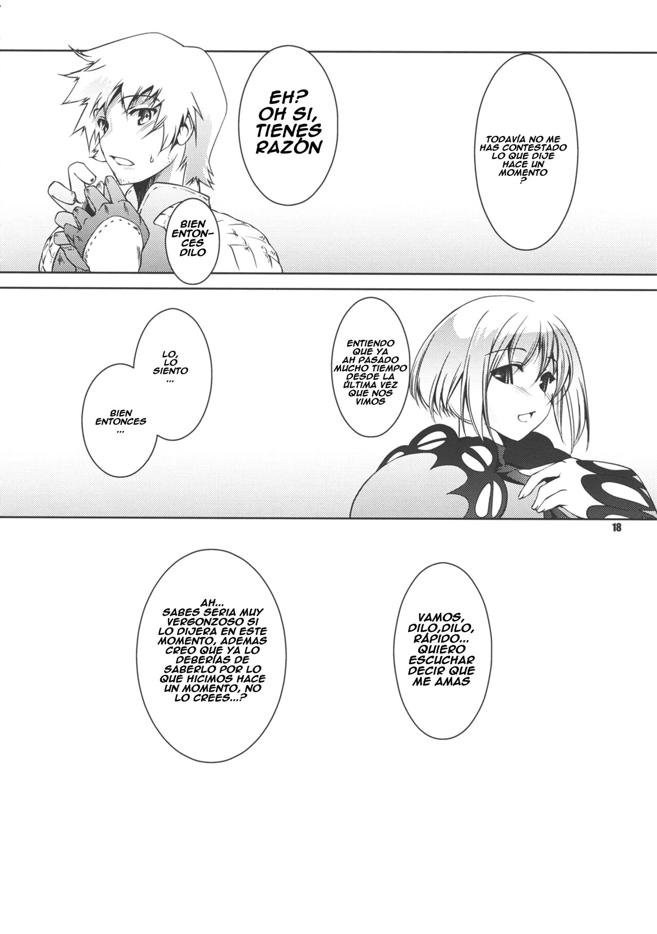 (C73) [Fujiya Honten (Thomas)] Frontier Butterfly (Monster Hunter) [Spanish] image number 18