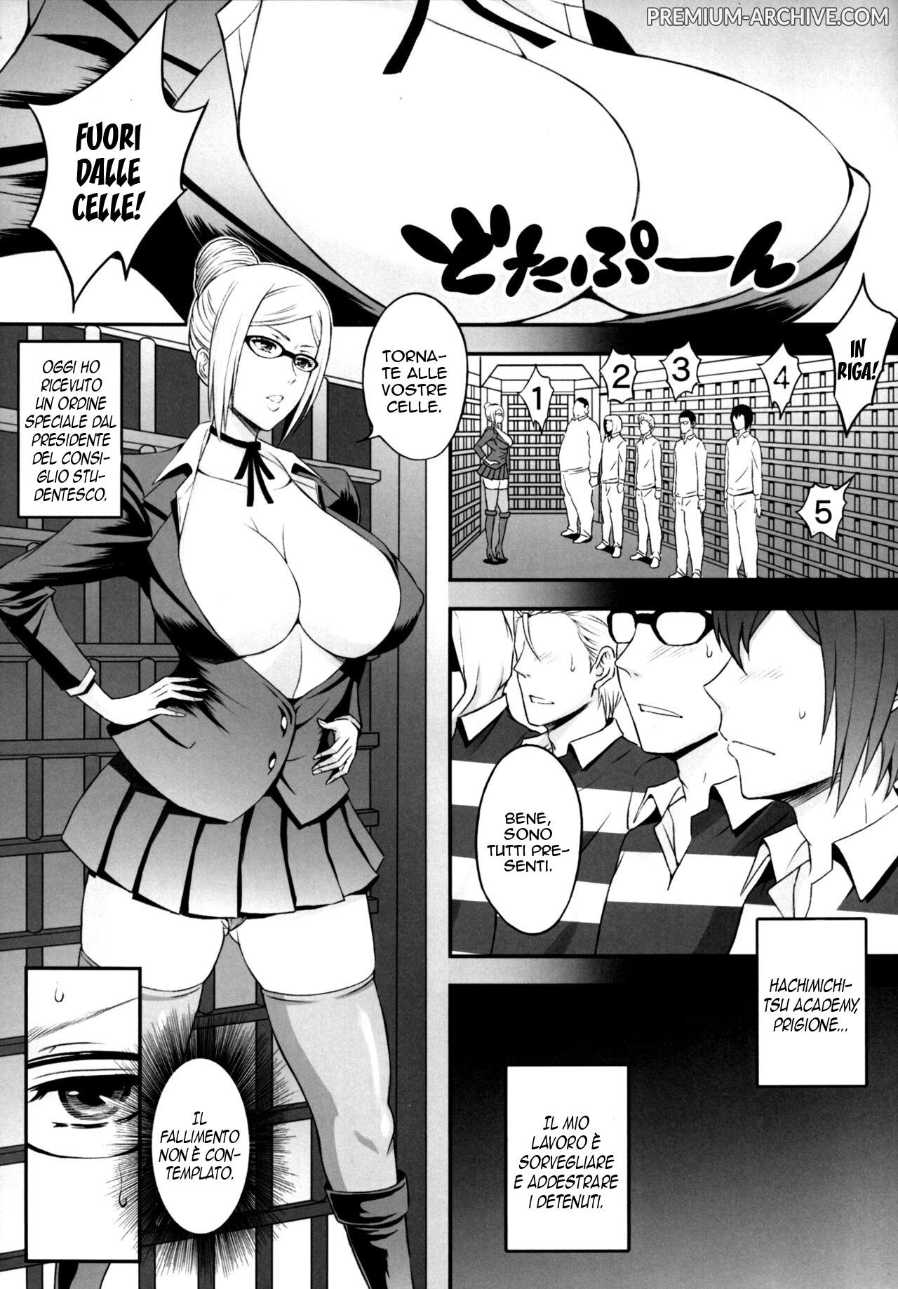 [Diogenes Club (Haikawa Hemlen)] Ingoku Gakuen| Scuola Infernale (Prison School) [Italian] [Digital] 图片编号 4