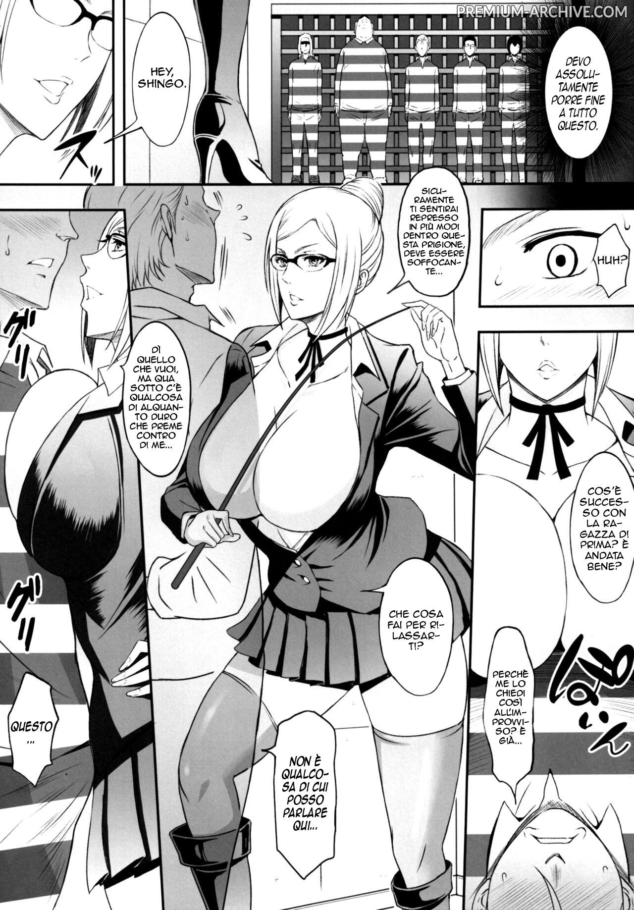 [Diogenes Club (Haikawa Hemlen)] Ingoku Gakuen| Scuola Infernale (Prison School) [Italian] [Digital] 图片编号 6
