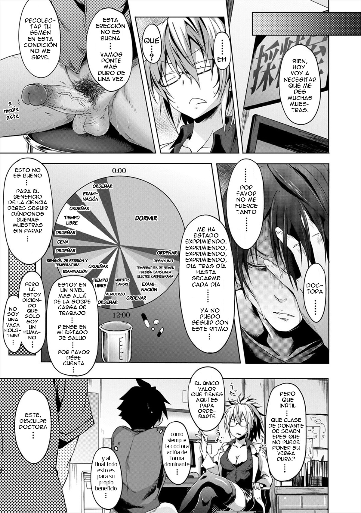 [Mizoguchi Gelatin] Milking Clinic Ch. 2 | La Clinica Del Ordeno (Succubus Appli (Gakuen Saimin)) [Spanish] [Harenchi no Fansub] [Decensored] [Digital] image number 3