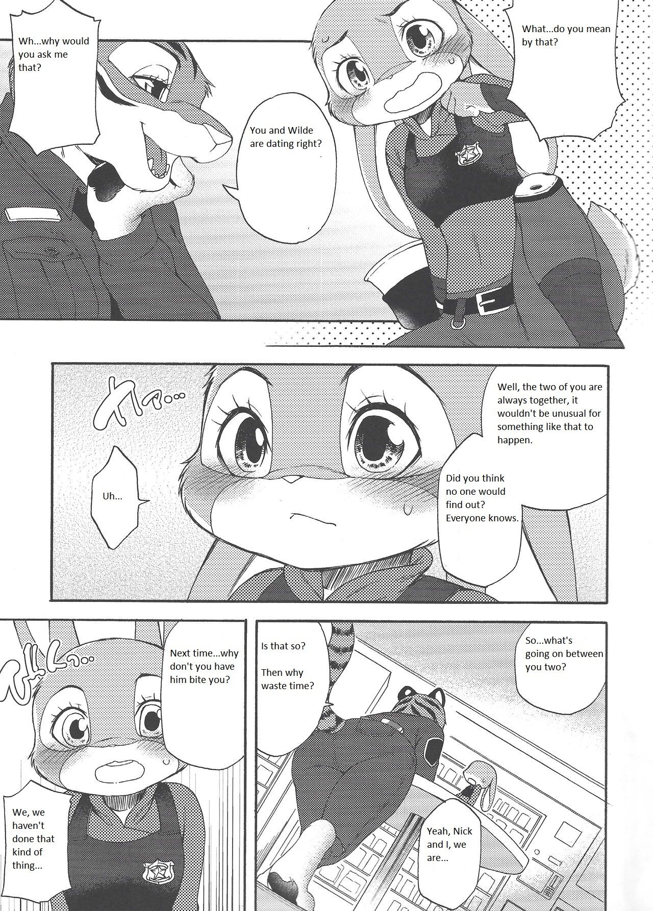 (HaruCC23) [Dogear (Inumimi Moeta)] Yawaraka na Kizuato (Zootopia) [English] 5eme image