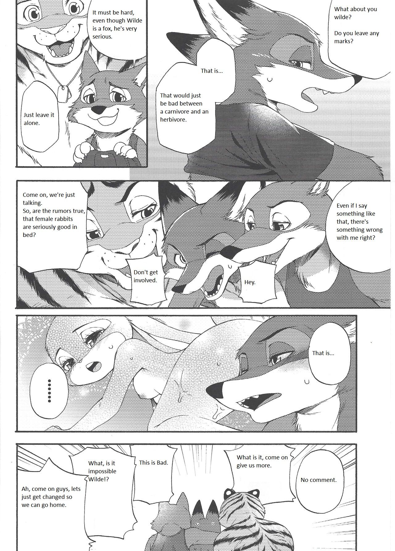 (HaruCC23) [Dogear (Inumimi Moeta)] Yawaraka na Kizuato (Zootopia) [English] 10eme image