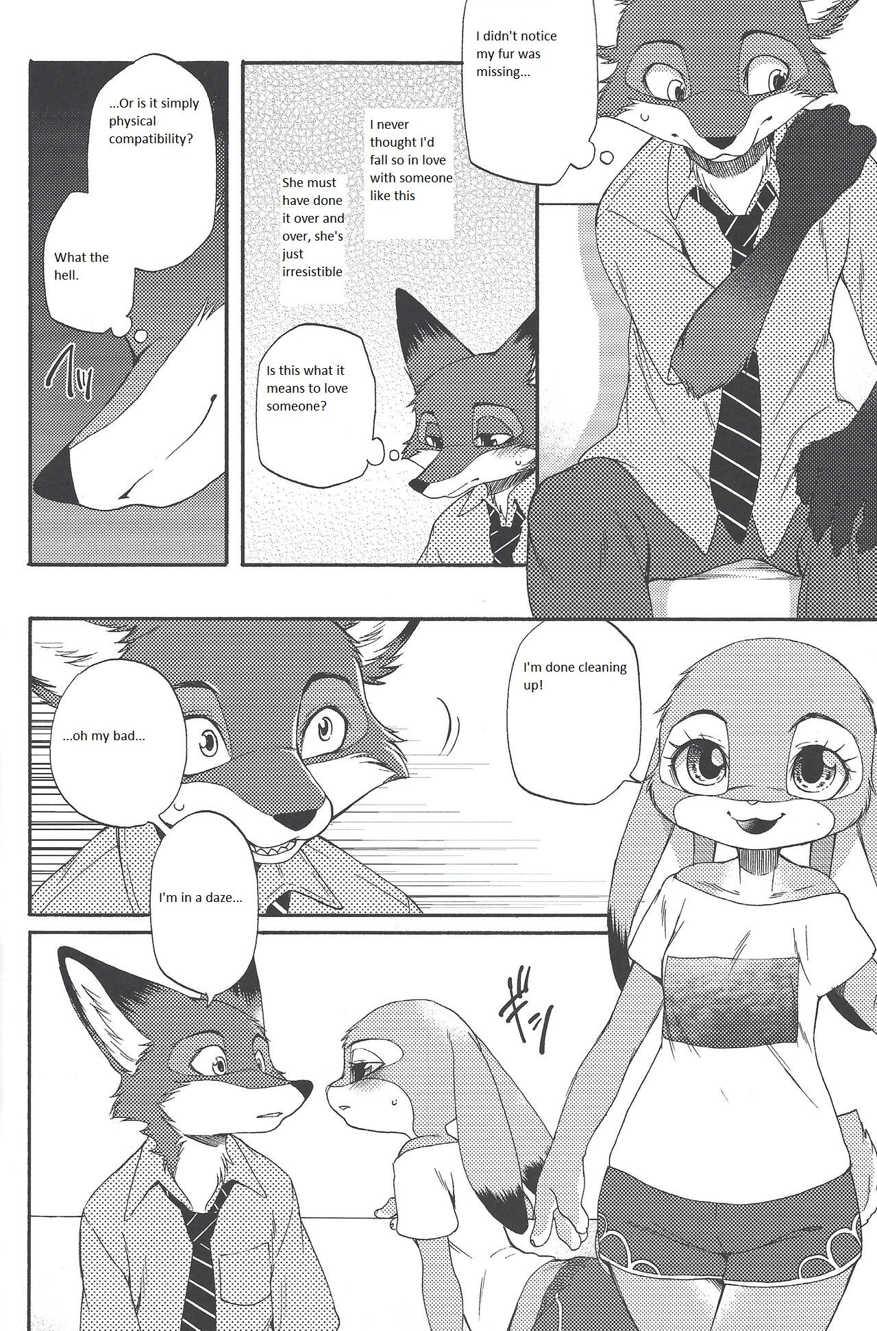 (HaruCC23) [Dogear (Inumimi Moeta)] Yawaraka na Kizuato (Zootopia) [English] 16eme image