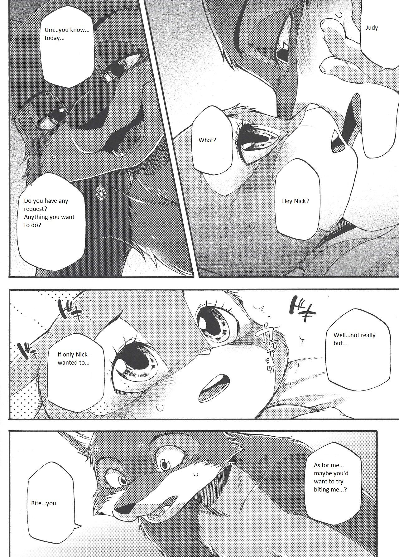 (HaruCC23) [Dogear (Inumimi Moeta)] Yawaraka na Kizuato (Zootopia) [English] 18eme image