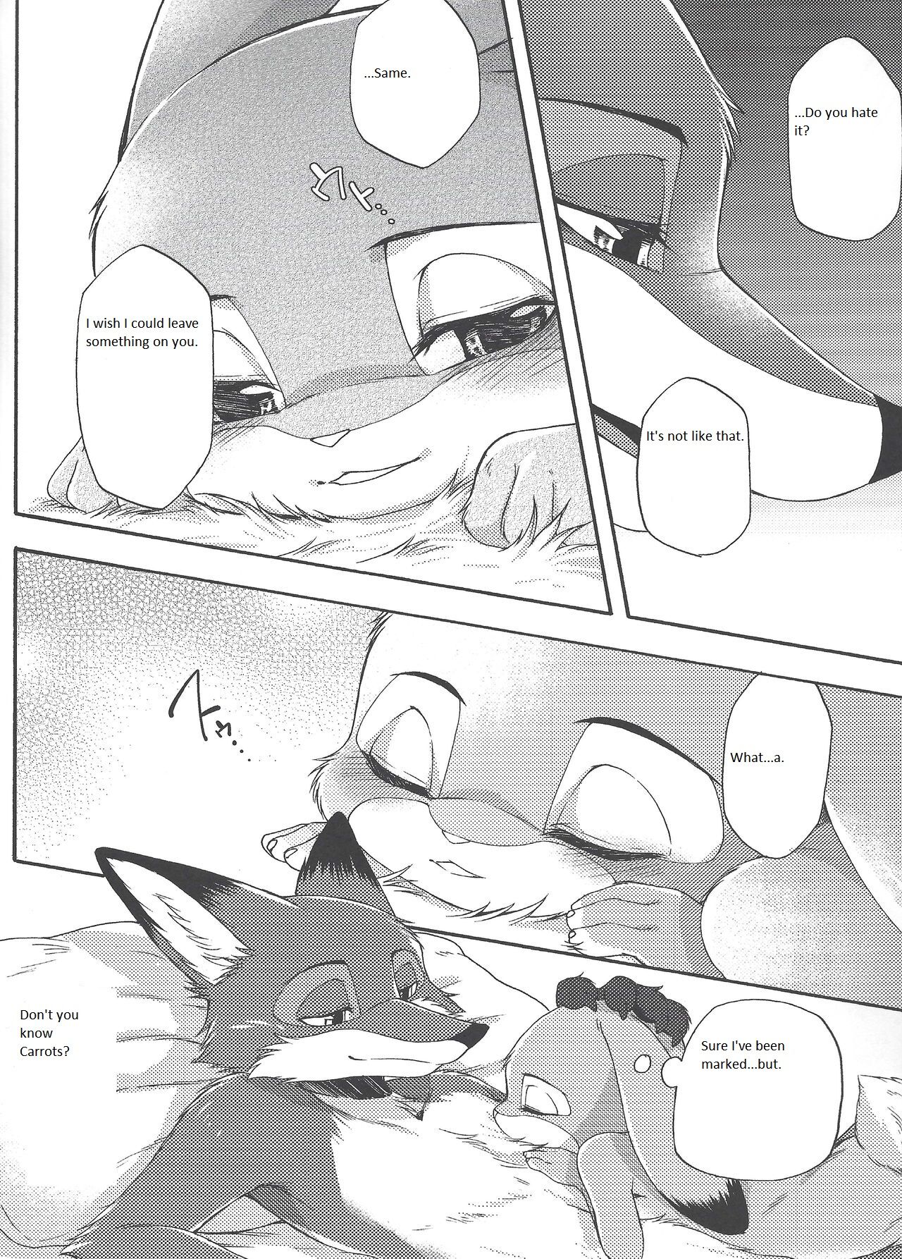 (HaruCC23) [Dogear (Inumimi Moeta)] Yawaraka na Kizuato (Zootopia) [English] 28eme image