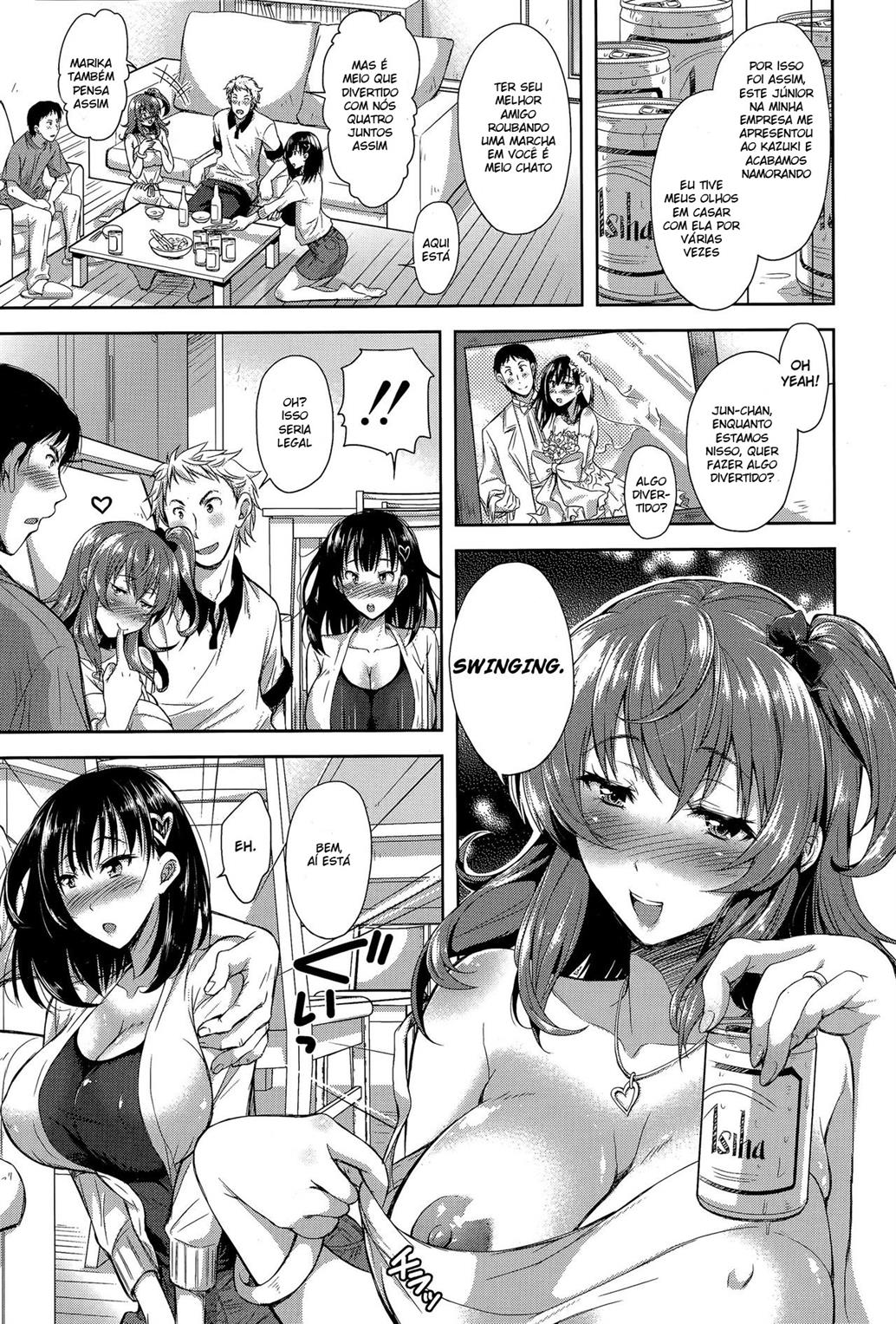[Shirono Mahiro] Kaika ~Ninenme no Aki~ Zenpen | Flowers Blooming ~Autumn of Second Year~ First Part (COMIC Shingeki 2015-11) [Portuguese-BR] [Hentai Season] numero di immagine  3