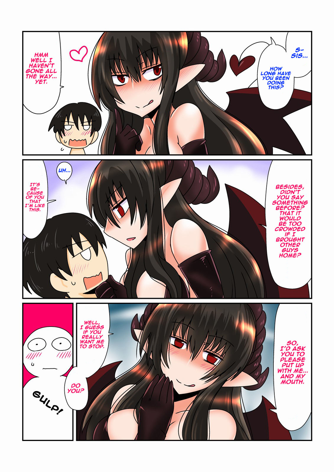 [Hroz] Ane wa Succubus de, Yobai wo Suru. | My Succubus Sister Sneaks into my Room at Night. [English] {Erelzen} [Digital] image number 6