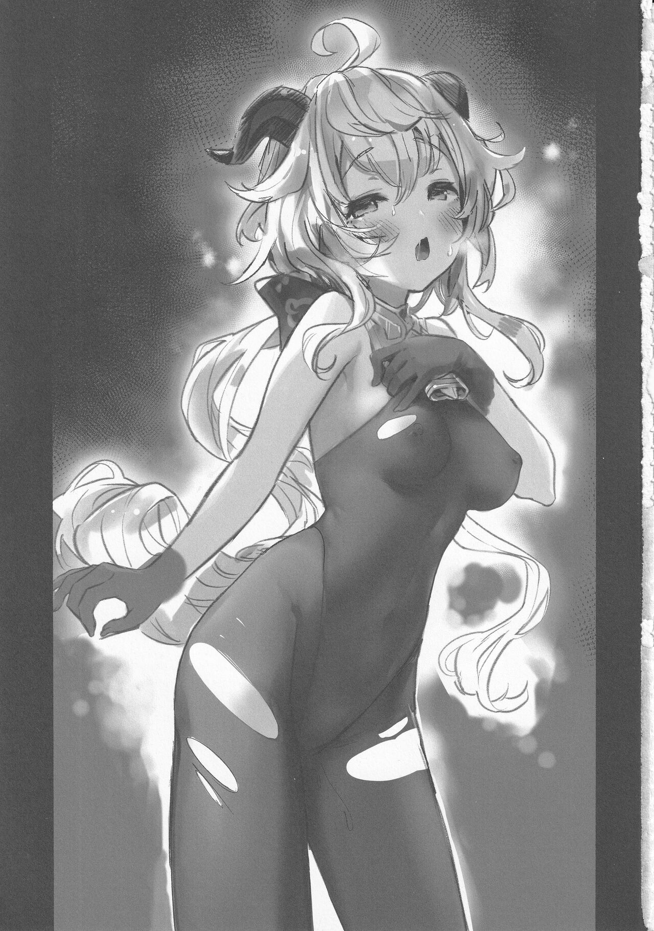 (C101) [bannoutumayoujiire (Bitou)] Ganyu Zangyouchuu (Genshin Impact) image number 2