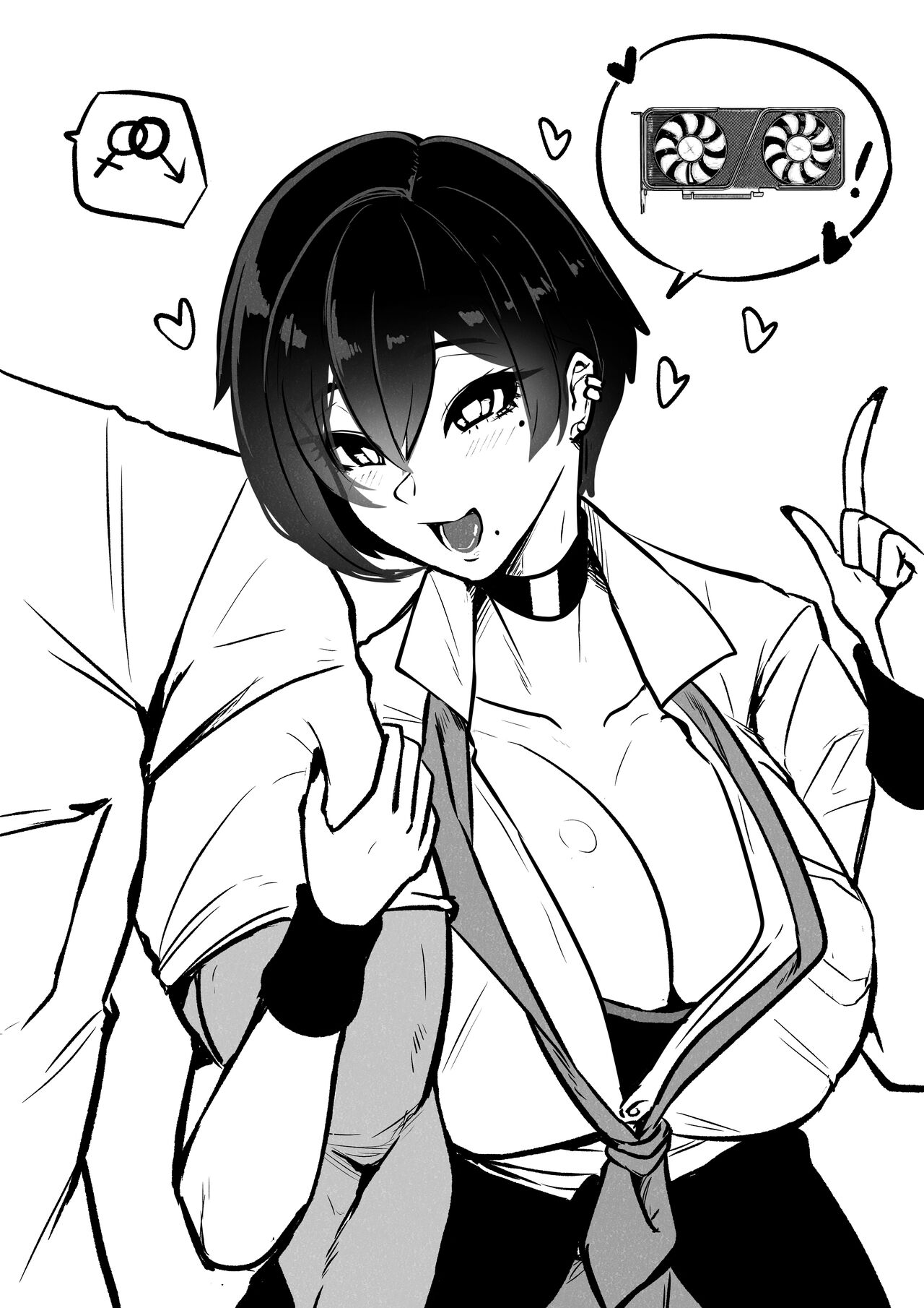 [Sakino Yumeko] I Need Money For Brand New GPU Please! image number 3