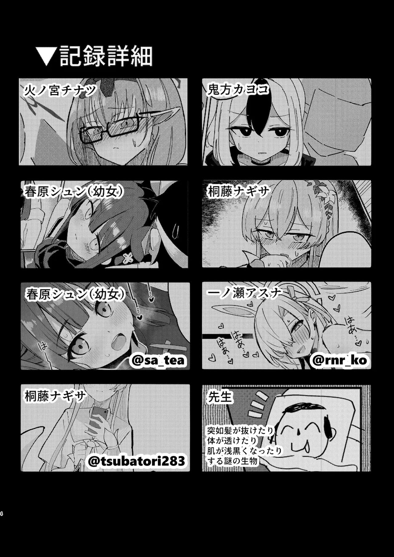 [CHIEUCHI (Bone Hiko)] Renpou Kikan Inkou Katsudou Roku | 연방기관 음행 활동록 (Blue Archive) [Korean] [Digital] 画像番号 4