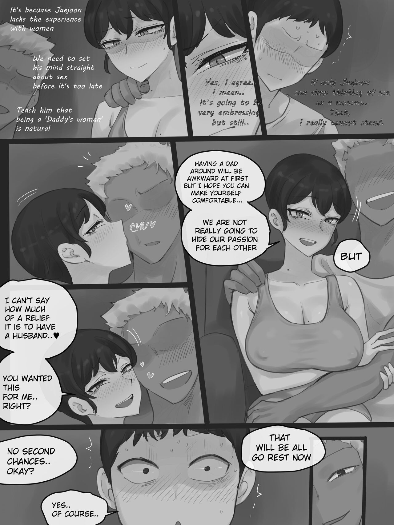 [laliberte] Yuj 03 [English] [Decensored] [BLACK&WHITE Version] Bildnummer 5