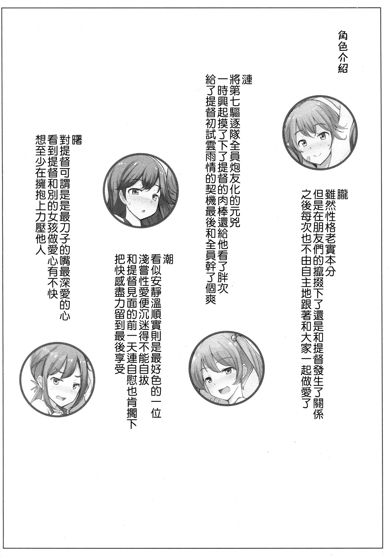 [Ippongui (Ippongui)] Sefure no Dai Nana Kuchikutai to Shuuichi de Atsumatte Sex shiteru + Omake (Kantai Collection -KanColle-) [Chinese] [吸住没碎个人汉化] [Digital] 图片编号 4