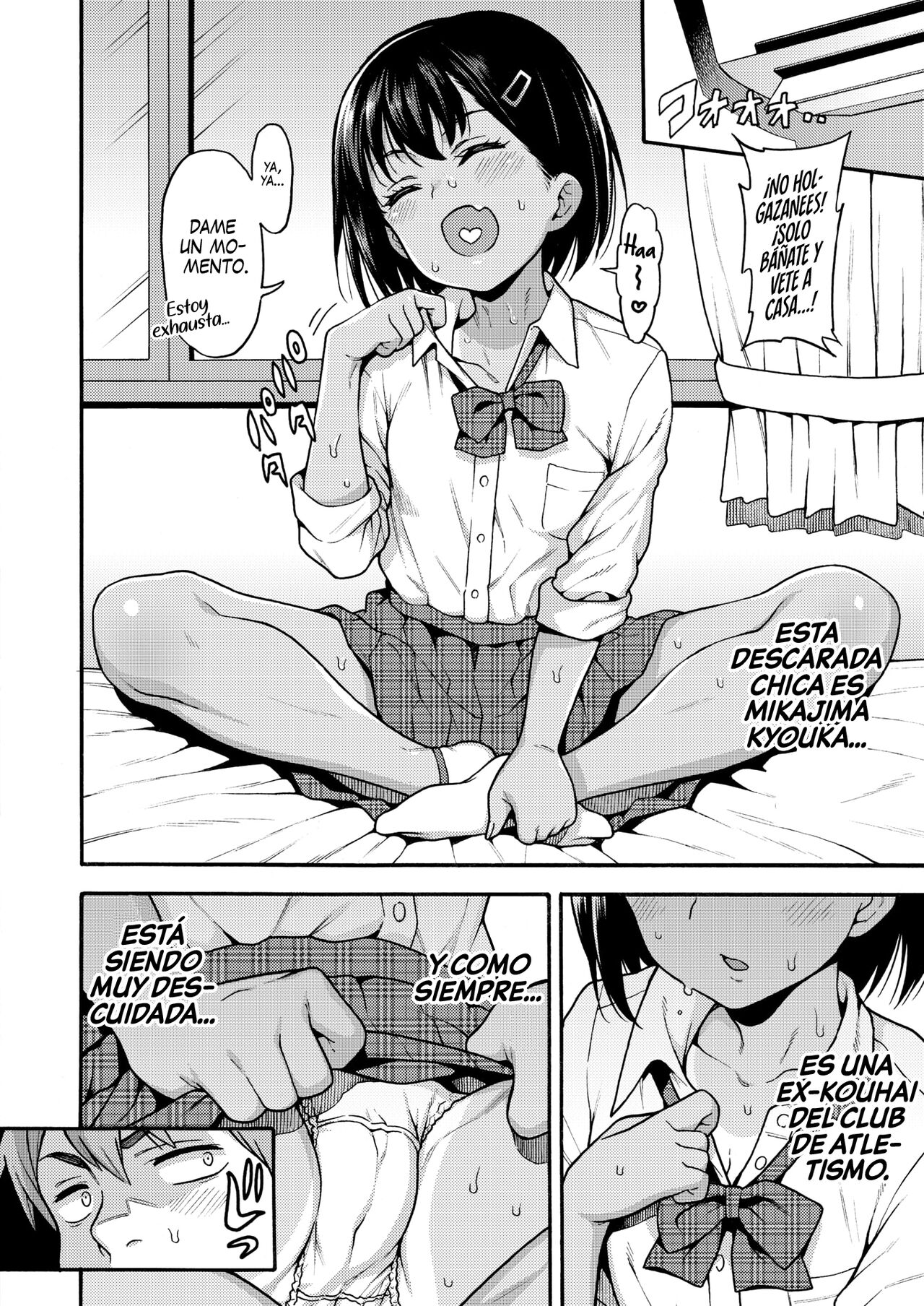 [Uousaoh] Yajuu Senpai to Oshikake Zako Kouhai | El Senpai Estresado y la Kouhai no Invitada (COMIC Kairakuten BEAST 2021-09) [Spanish] [NekoCreme ] [Digital] 图片编号 4