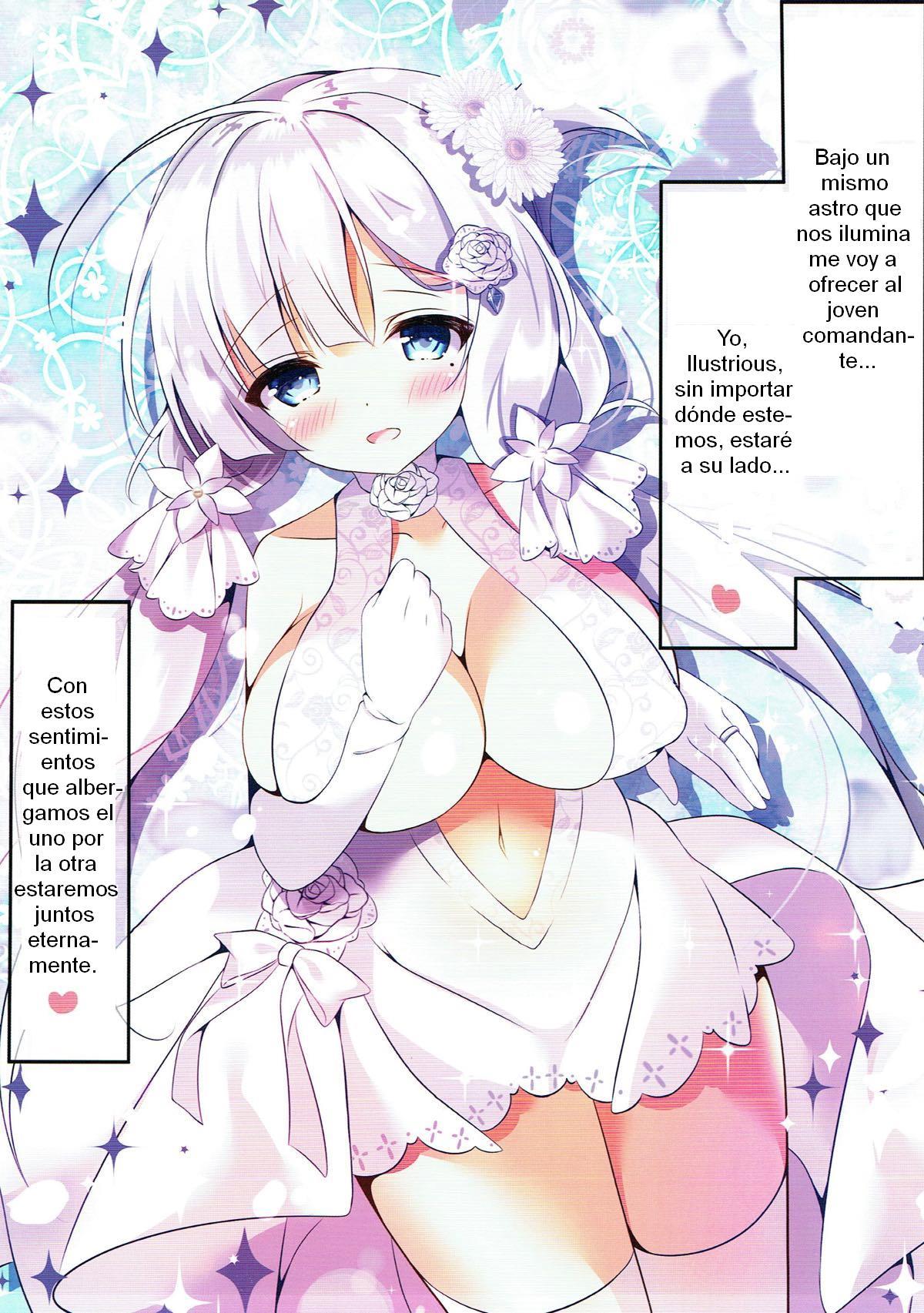 (C93) [Usagi no Oyatsu (Amatsuka China)] Illustrious-san to Kekkon Shimashita. (Azur Lane) [Spanish] [Biblioteca Hentai] 图片编号 2