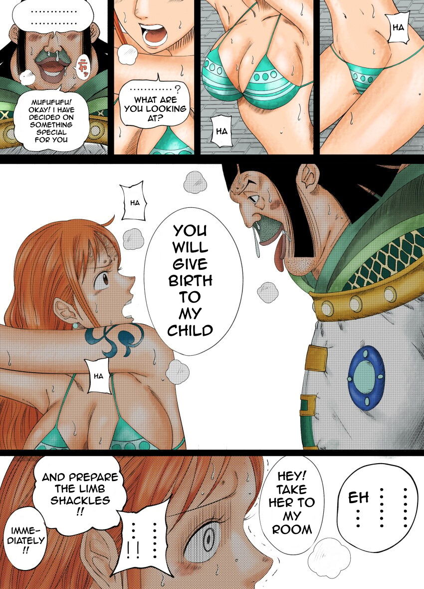 Azlight One Piece Nami Doujin ImageSet Translated 图片编号 2