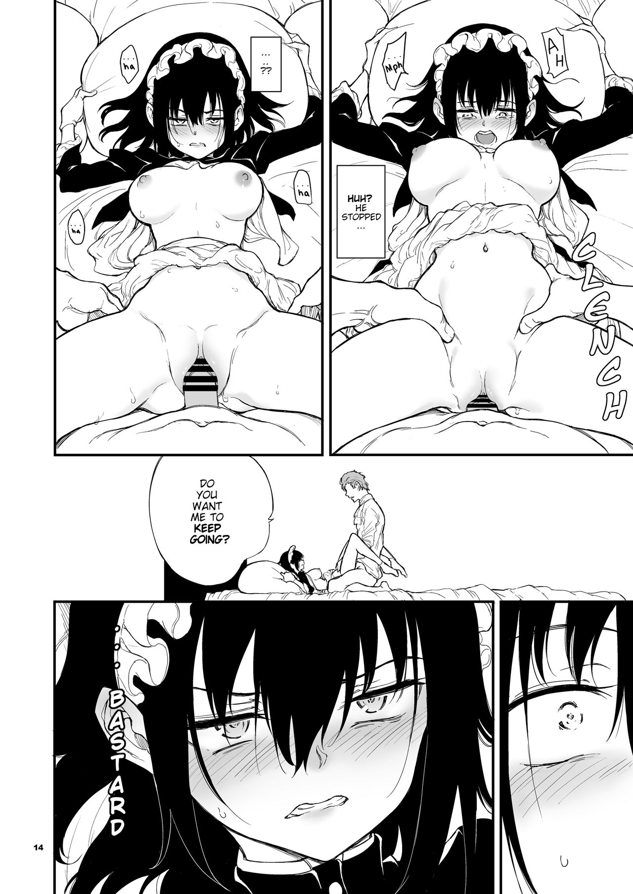 [Kyockchokyock (Kyockcho)] Maid Kyouiku. 4 -Botsuraku Kizoku Rurikawa Tsubaki- [English] [Cali] [Digital] numero di immagine  13