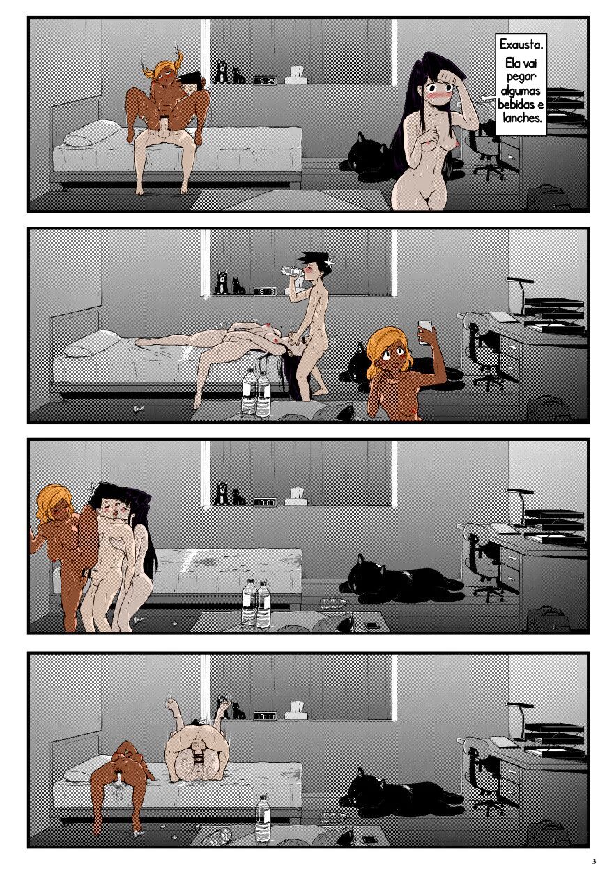 [Tyrone] Komi x Manbagi x Tadano (Komi-san wa Komyushou desu) [Portuguese-BR] {COLOURED} image number 3