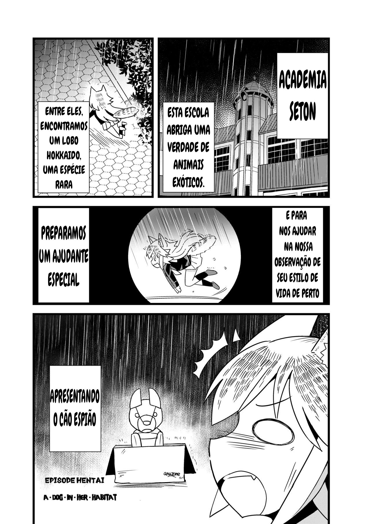 [Kazbox (Kazma)] Nbabba Nbanbanbanba Nbabba! (Murenase! Seton Gakuen) [Portuguese-BR] [Digital] image number 3