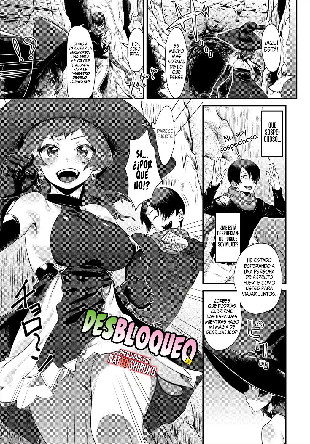 [Natto Shiruko] UNLOCK || Desbloqueo (Dungeon Kouryaku wa SEX de!! Vol. 4) [Spanish] [SSR Translations & Anime no Mansebia] [Digital] première image