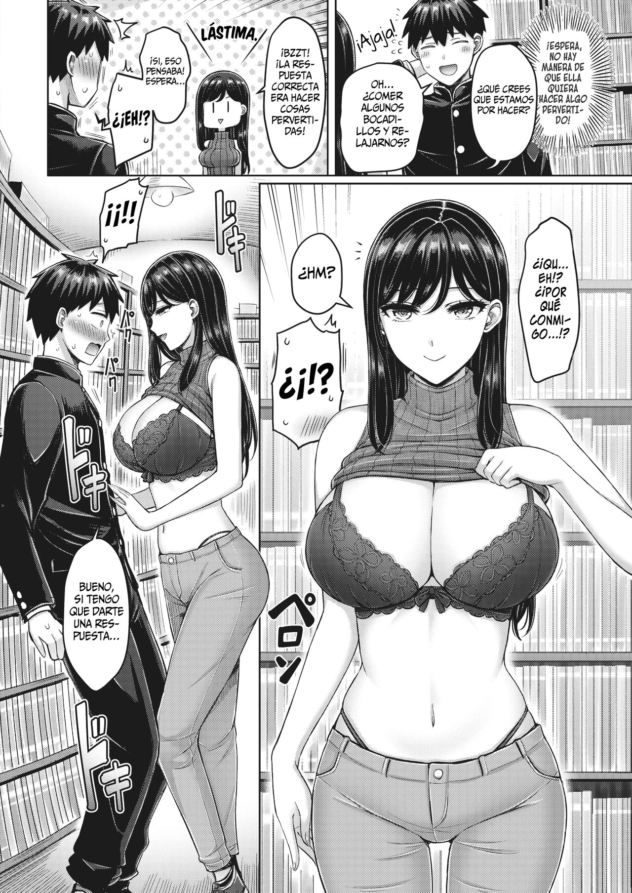 [Okumoto Yuuta] Kitto Suteki na Onee-san! || ¡Estoy seguro que ella es una Onee-san Encantadora! (COMIC Kairakuten 2023-01) [Spanish] [SSR Translations] [Digital] 画像番号 7