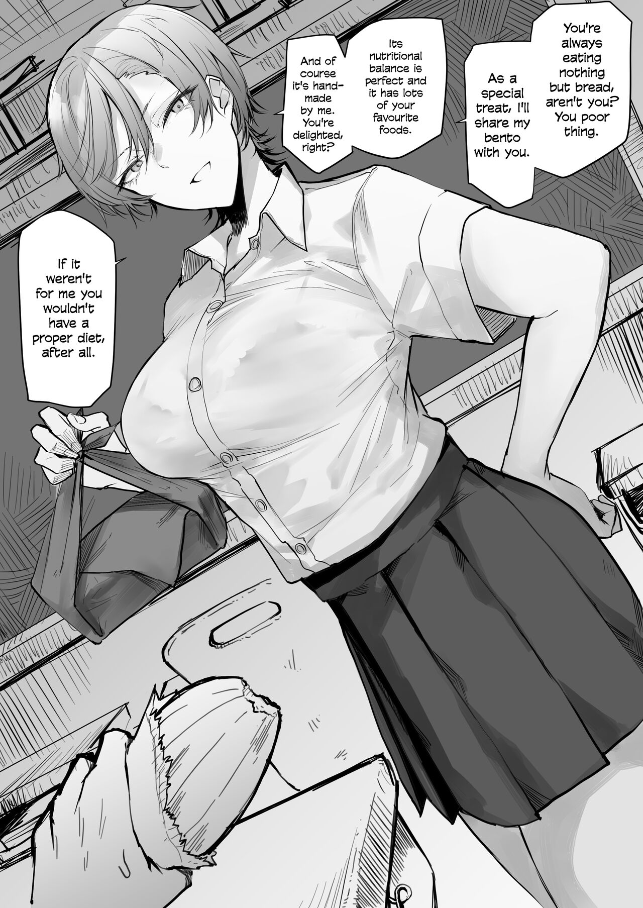 [Okyou] A Manga About An Arrogant, Handsome Onee-San [English] image number 1