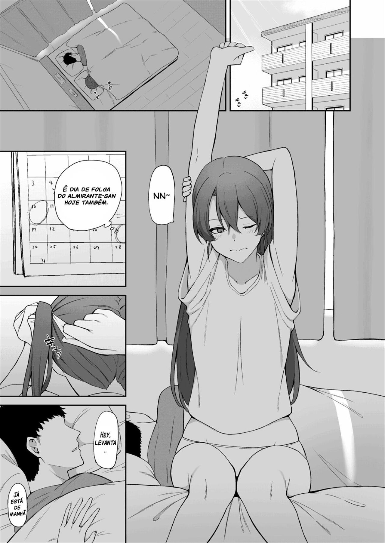 [Solo Play (Gaffe Takaman)] Kyuujitsu no Kaku (Kantai Collection -KanColle-) [Portuguese-BR] [Digital] 画像番号 2