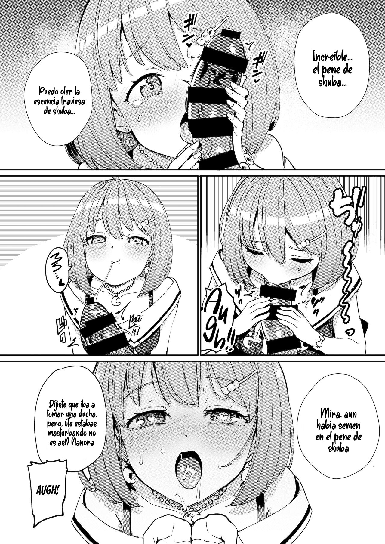 [Yakitate Jamaica A (Aomushi)] Hatsujou Kiken Chitai 2 | Sexual Excitement Danger Zone 2 (Oozora Subaru, Himemori Luna) [Spanish] [Digital] Bildnummer 7