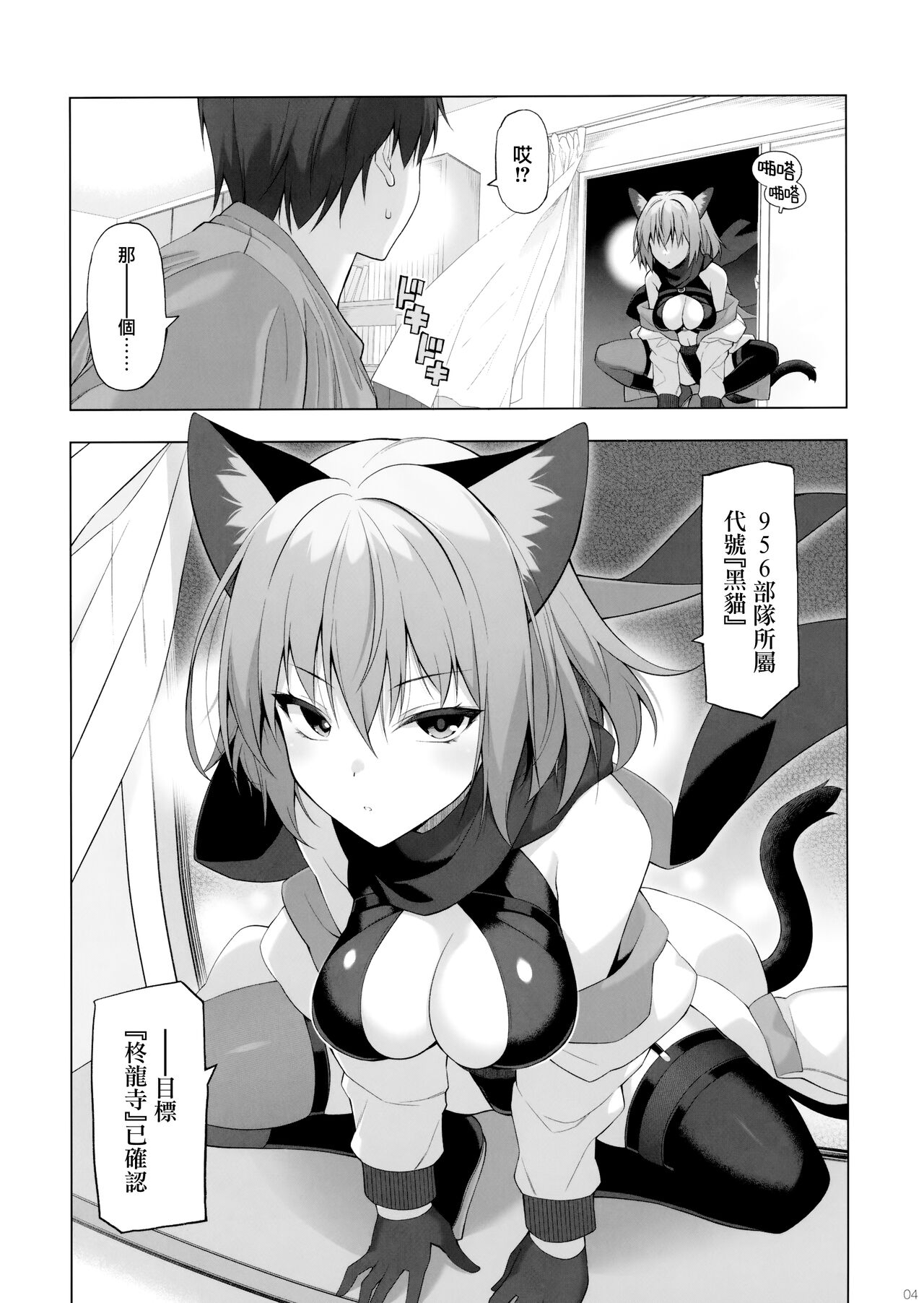 (C100) [Digital Flyer (Oota Yuuichi)] Kukkoro Butai no Assassin-san. [Chinese] [无毒汉化组] image number 4