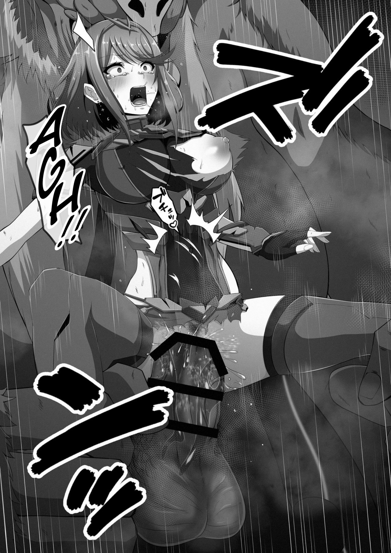 [Eruu] Pyra/Mythra (Homura/Hikari) X Gonzalez Short Doujinshi Compilation 图片编号 10