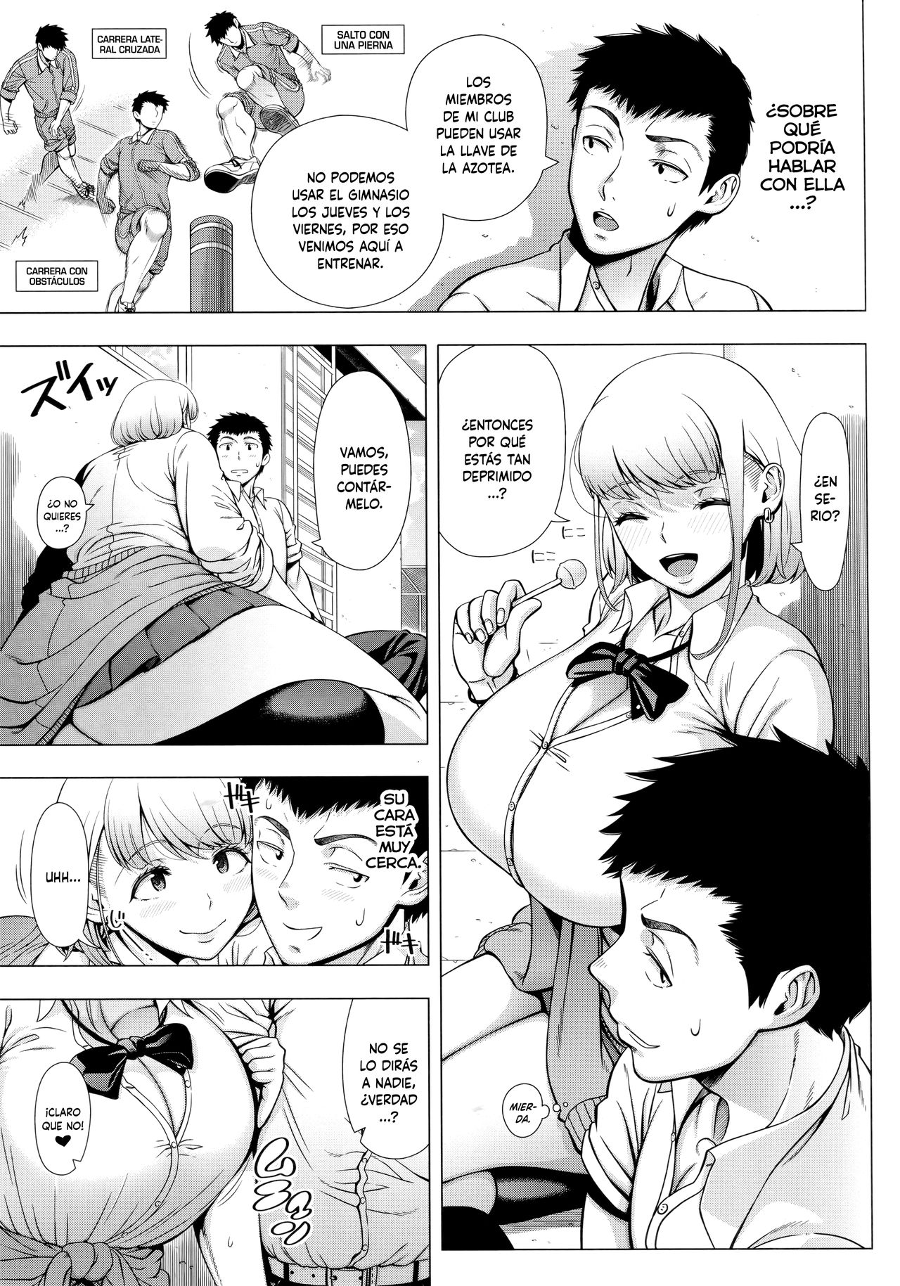 [Shinozuka Yuuji] JK Bitch no Renai Soudan | Consejos de Amor de una Puta de Preparatoria (Hajimete no Hitozuma)  [Spanish] [Shirosaki Scans] Bildnummer 5