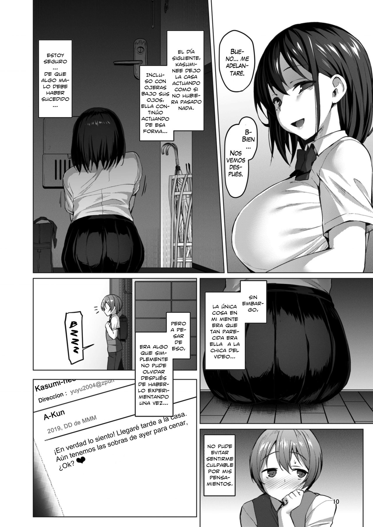 [Vpan's EXTASY (Satou Kuuki)] Netosis ~Haruno Kasumi~ | NTR Girl Case. 2: NetoSis -Kasumi Haruno- [Spanish] [Tantradiana] [Digital] imagen número 10