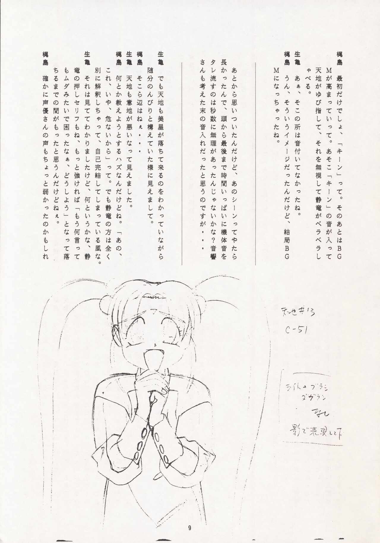 (C49) [Nontan Project (IKIGAME Nobuyuki, Kajishima Masaki)] Nontan Keyboard Tenchi Ranhou (Tenchi Muyo!) 8eme image