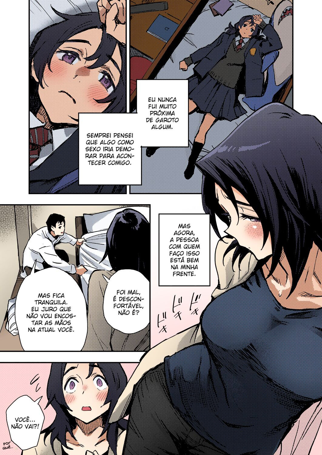 [Minato Fumi] Haruko-san no Naka | Inside Haruko-san (COMIC ExE 31) [Portuguese-BR] [Evinho] [Colorized] [SPDSD] [Digital] 图片编号 9
