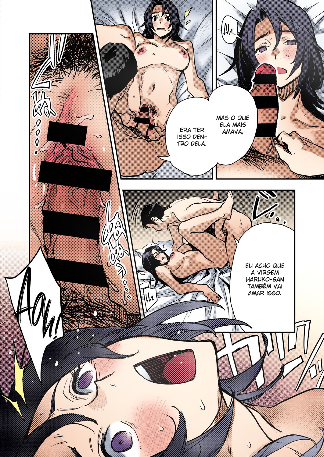 [Minato Fumi] Haruko-san no Naka | Inside Haruko-san (COMIC ExE 31) [Portuguese-BR] [Evinho] [Colorized] [SPDSD] [Digital] 图片编号 16