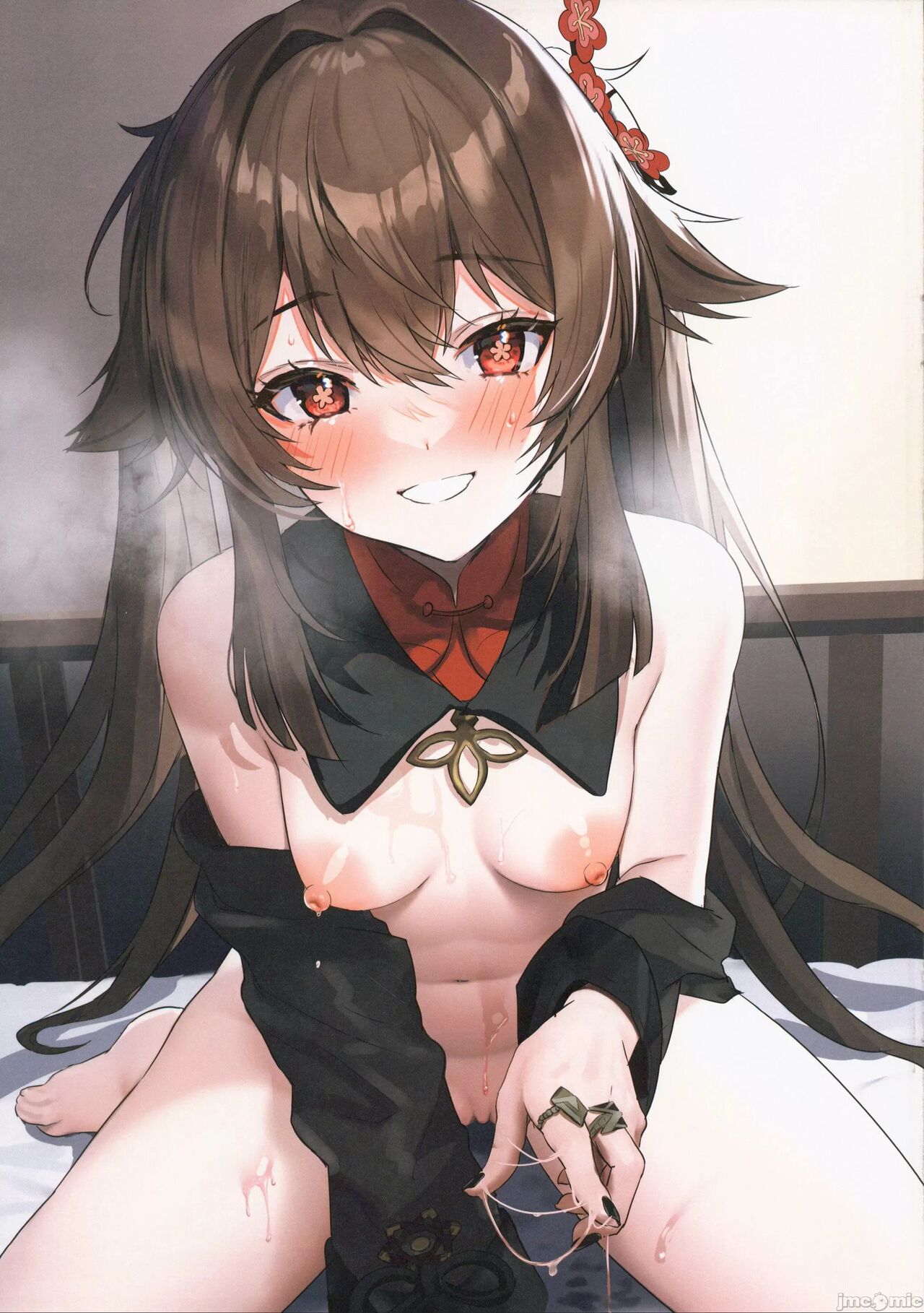 (C101) [Yabatani Land (Homina Mia)] Genshin Joshi Shoubu Shitagi Ecchi Hon | 原神女子决胜内衣色色本子 (Genshin Impact) [Chinese] [灰羽社汉化组] 이미지 번호 15