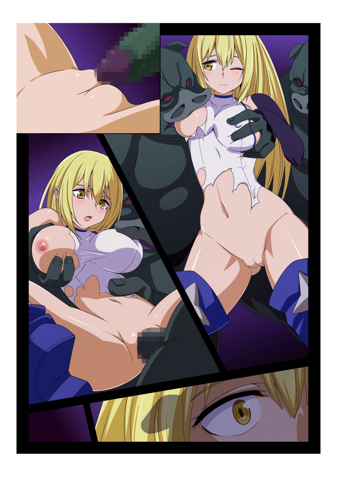 [STRANGE POP (KURO)] E-C11 5Situation Conte (Dungeon ni Deai o Motomeru no wa Machigatteiru Darou ka) image number 17