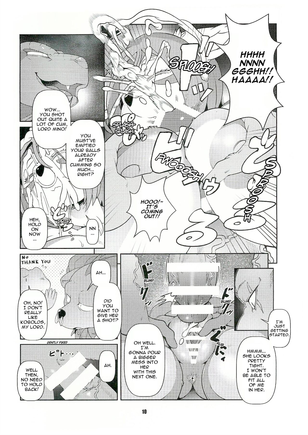 (C89) [Kemono Ekaki no Kousoku 2 (Sindoll)] Dungeon [English] [3DD_the_Blank Localized] изображение № 9