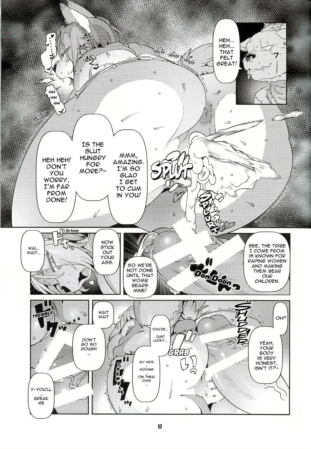 (C89) [Kemono Ekaki no Kousoku 2 (Sindoll)] Dungeon [English] [3DD_the_Blank Localized] изображение № 16