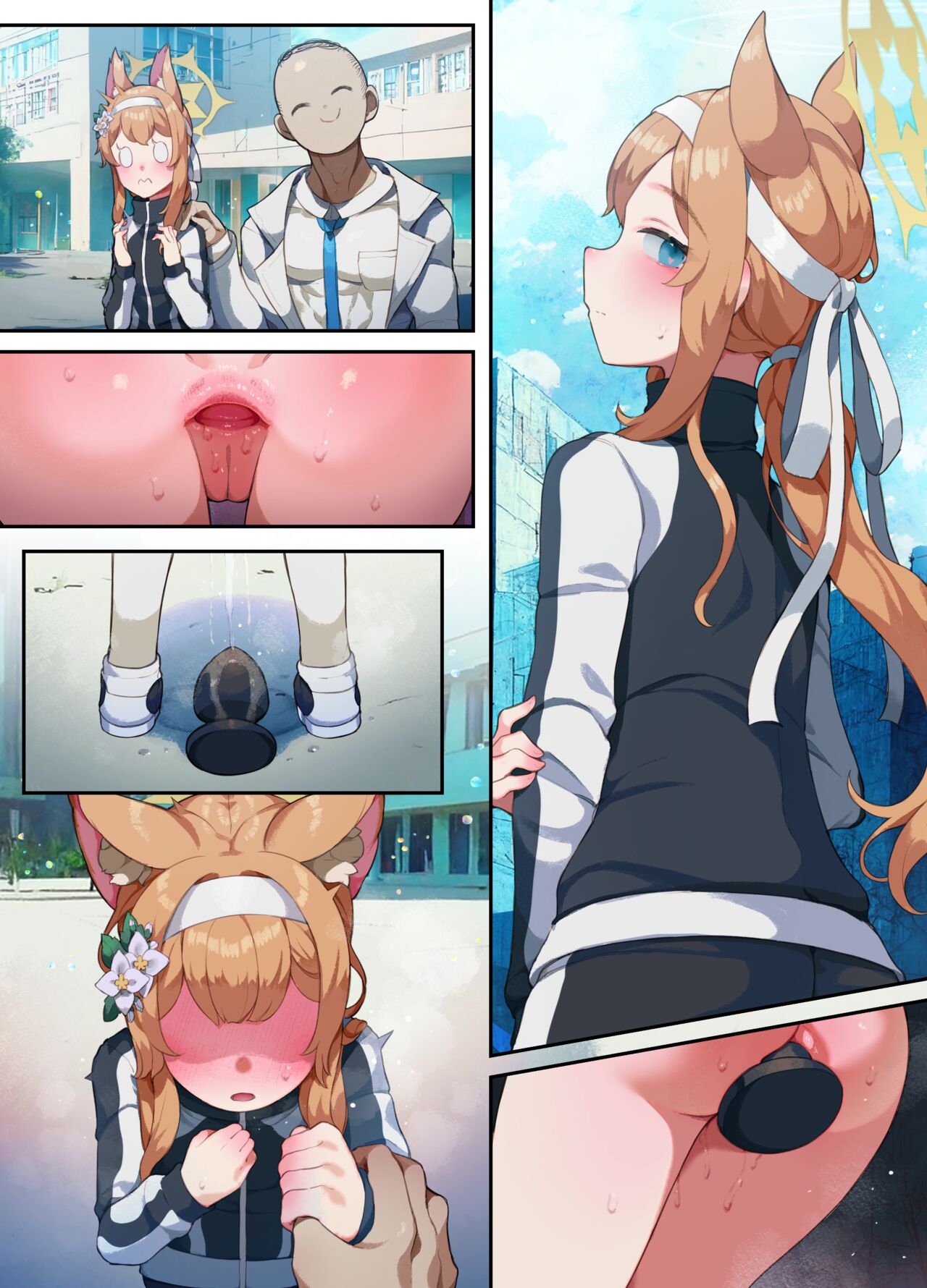 [ねこてゐ] 伊落マリーさん肛門拡張アナルフィストガン掘りえっち♡ (ブルーアーカイブ) [英語] изображение № 5