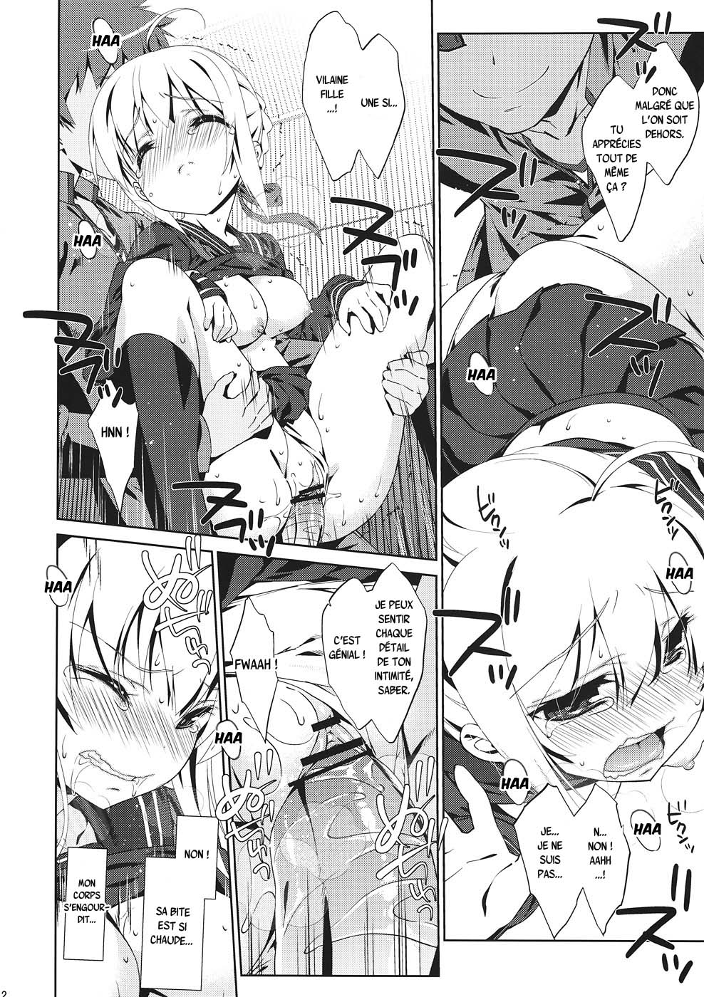 (C82) [Nama Cream Biyori (Nanase Meruchi)] Gakusei ver. (Fate/stay night) [French] {SAXtrad} imagen número 12