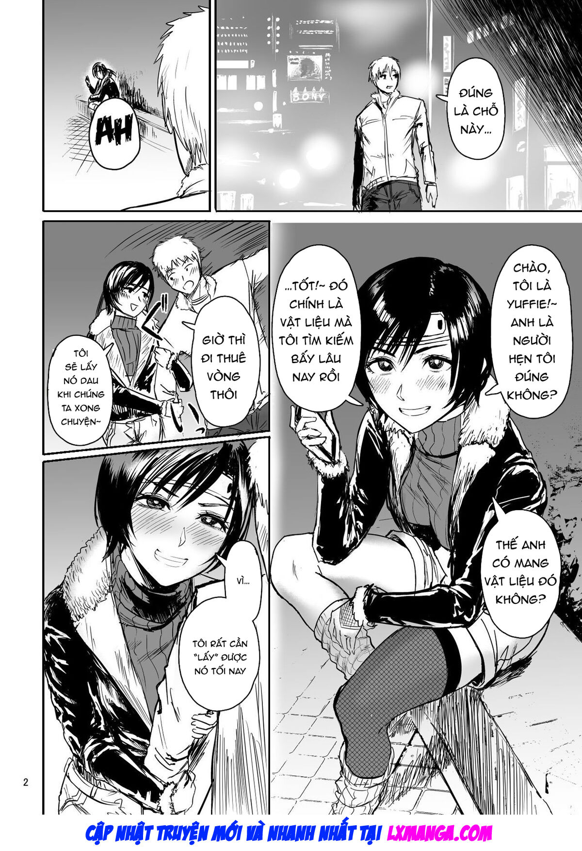 [Hebitunagary (SGK)] Shinobi no Musume wa Enkou Zakari Kansei Shimashita Ban (Final Fantasy VII) [Vietnamese] изображение № 3