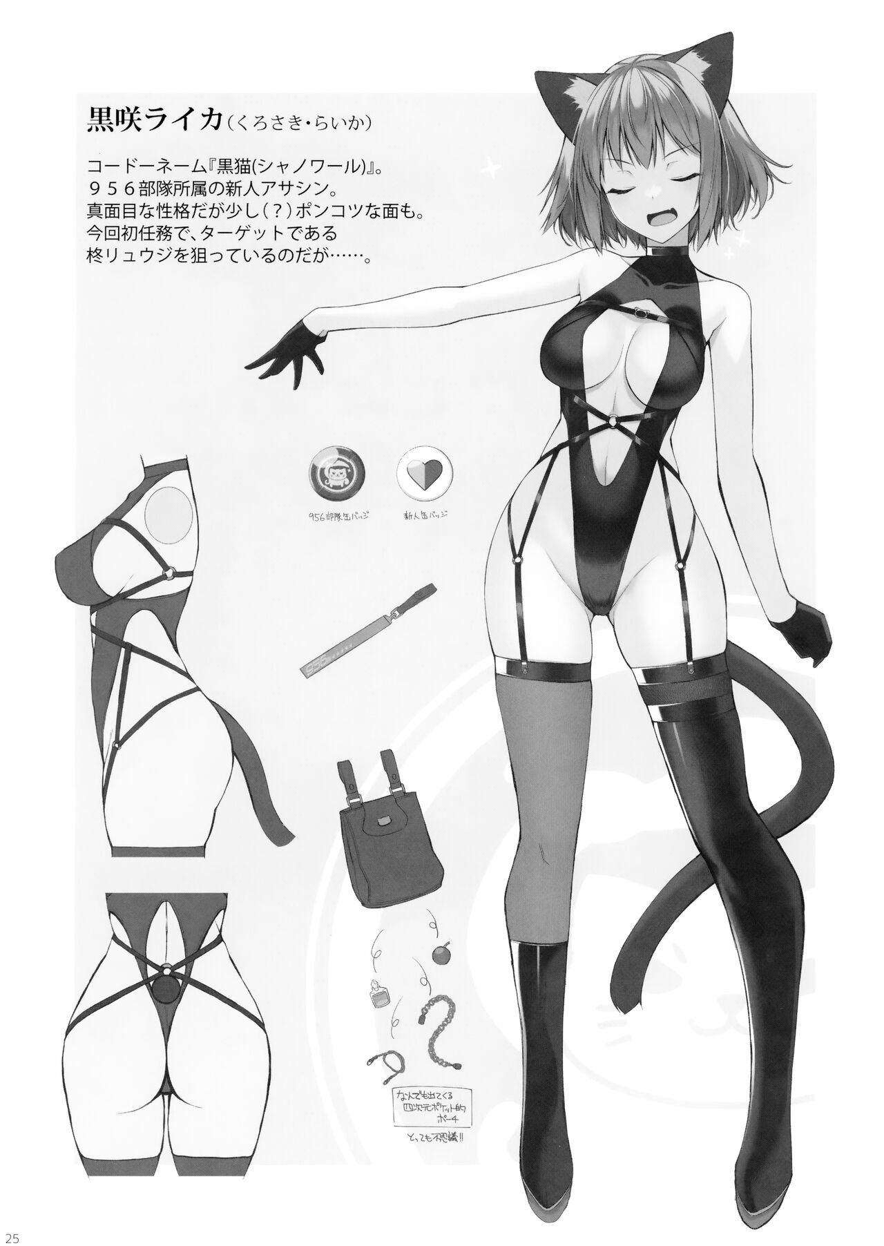 (C100) [Digital Flyer (Oota Yuuichi)] Kukkoro Butai no Assassin-san. image number 24